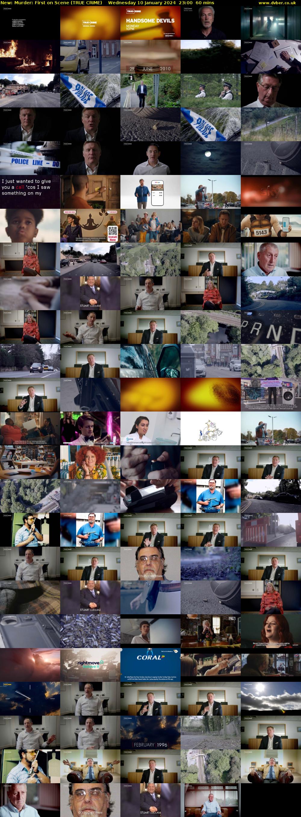 Murder: First on Scene (TRUE CRIME) Wednesday 10 January 2024 23:00 - 00:00