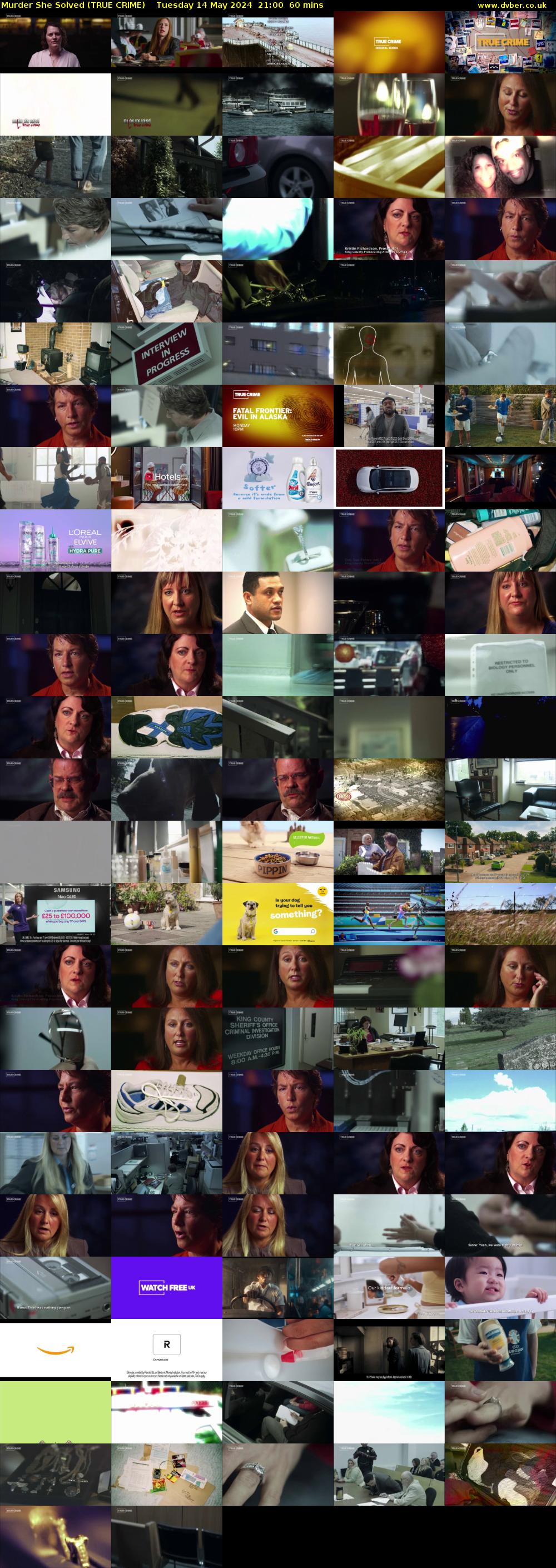 Murder She Solved (TRUE CRIME) Tuesday 14 May 2024 21:00 - 22:00