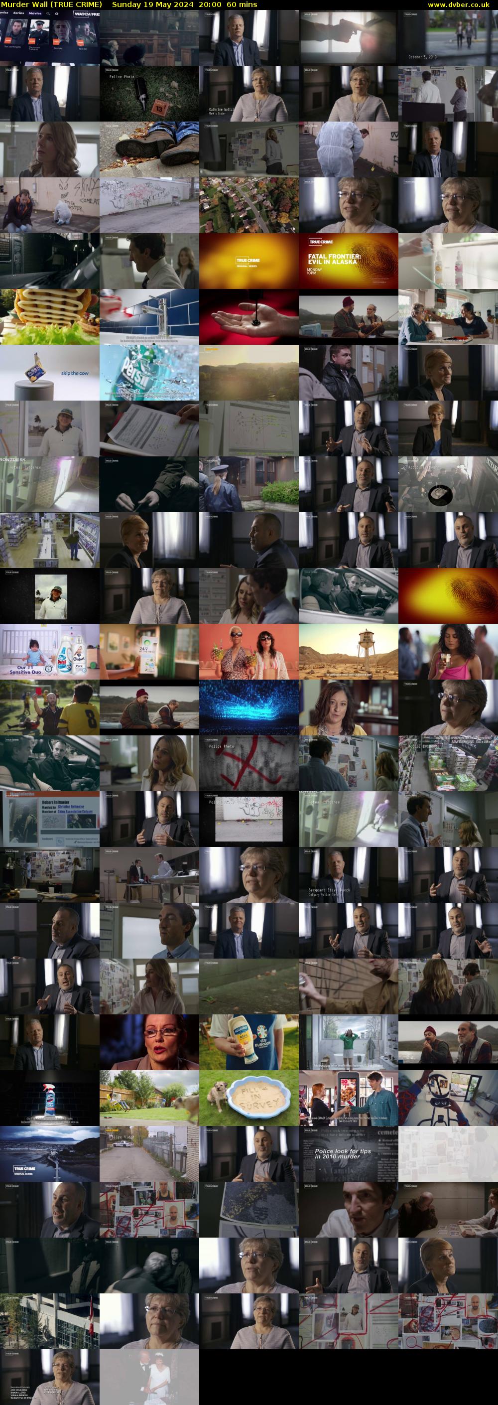 Murder Wall (TRUE CRIME) Sunday 19 May 2024 20:00 - 21:00