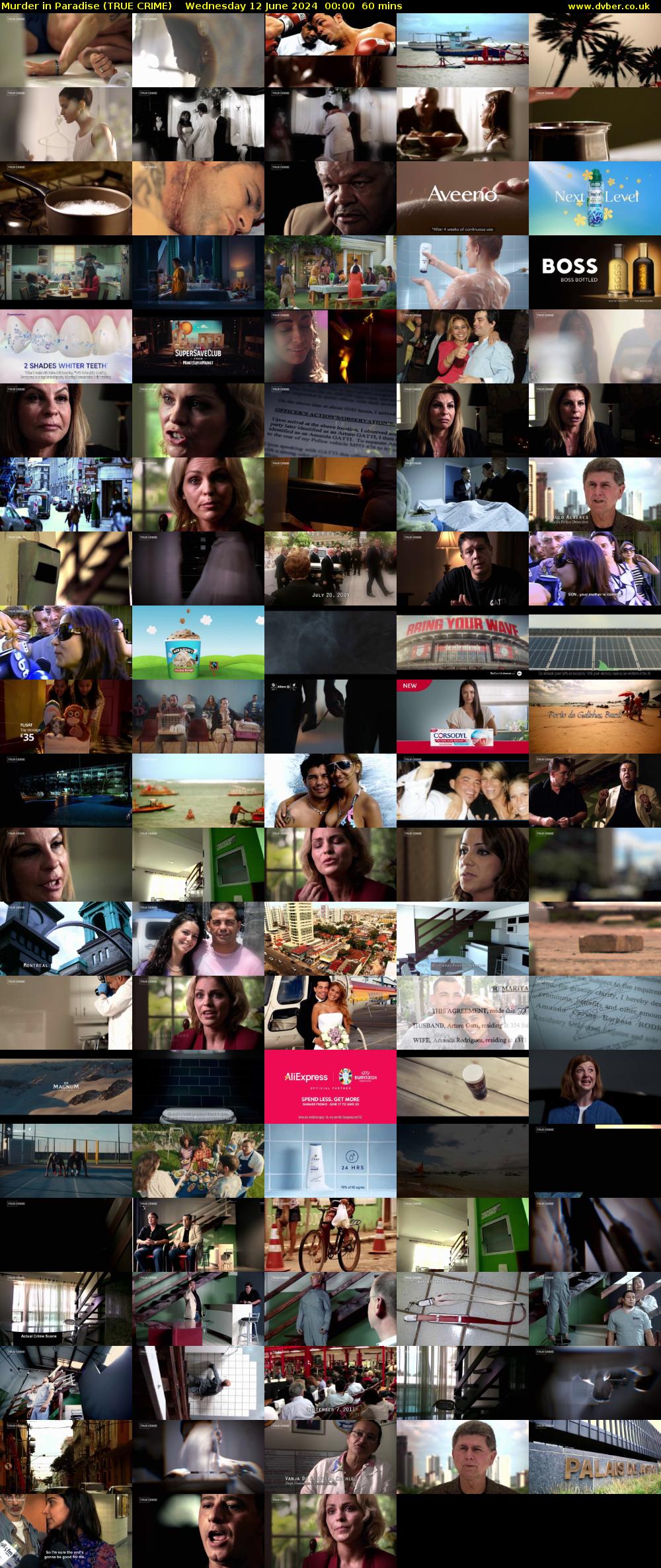 Murder in Paradise (TRUE CRIME) Wednesday 12 June 2024 00:00 - 01:00