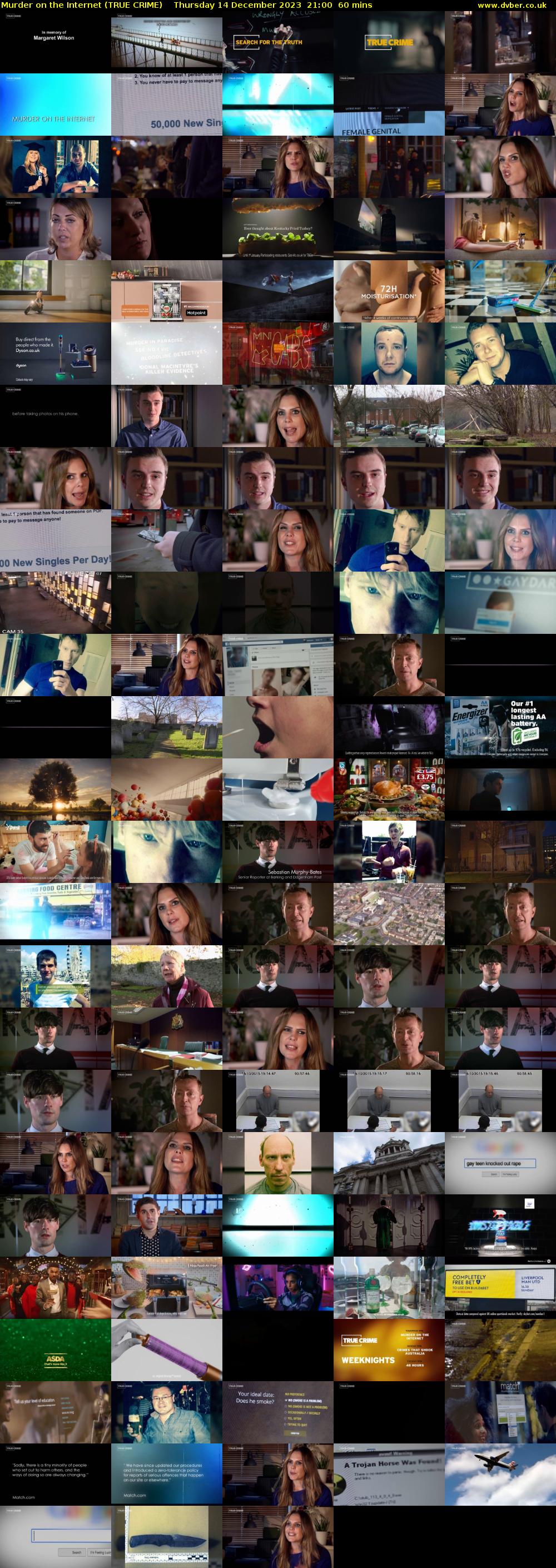 Murder on the Internet (TRUE CRIME) Thursday 14 December 2023 21:00 - 22:00