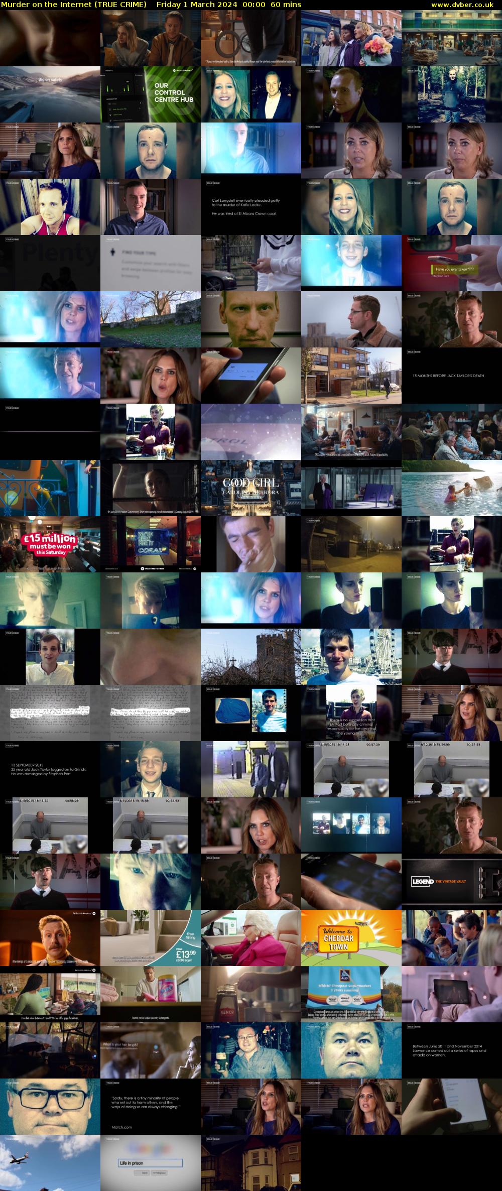 Murder on the Internet (TRUE CRIME) Friday 1 March 2024 00:00 - 01:00