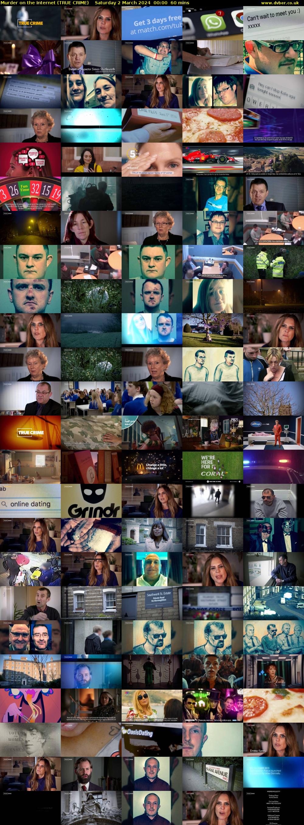 Murder on the Internet (TRUE CRIME) Saturday 2 March 2024 00:00 - 01:00