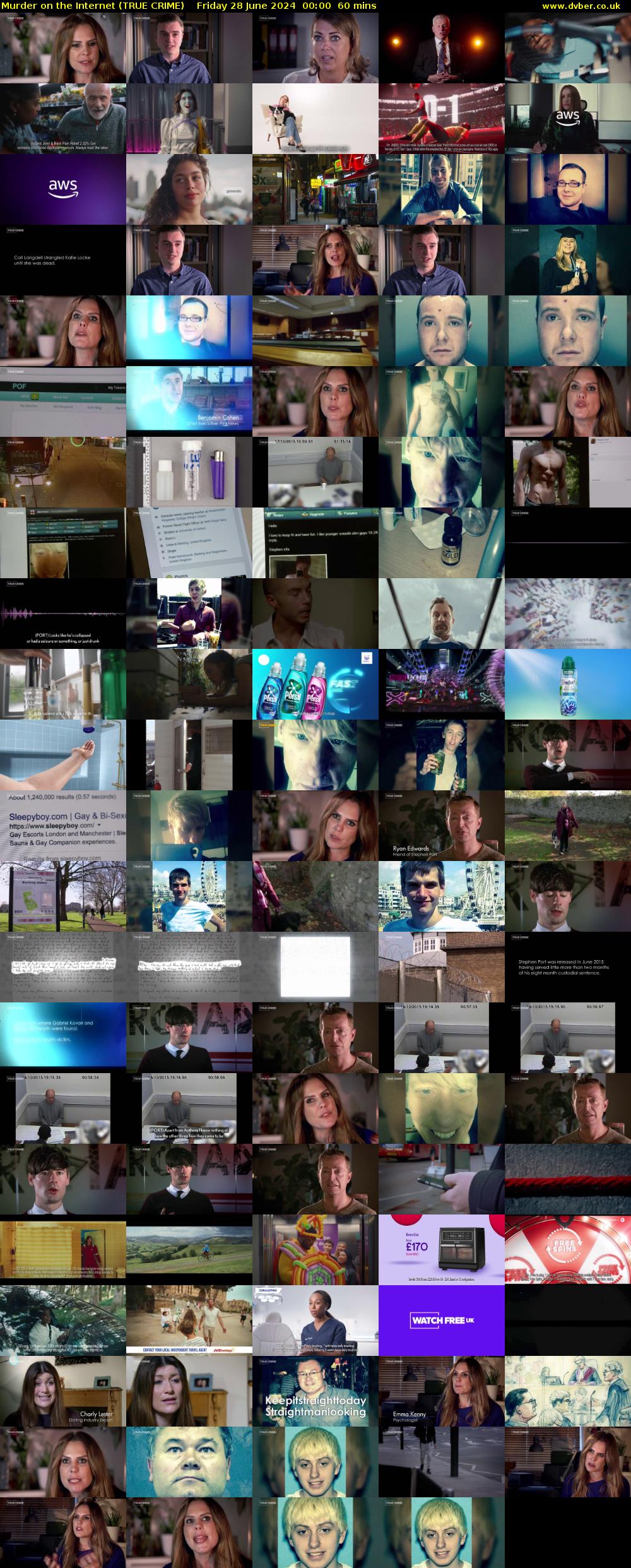 Murder on the Internet (TRUE CRIME) Friday 28 June 2024 00:00 - 01:00