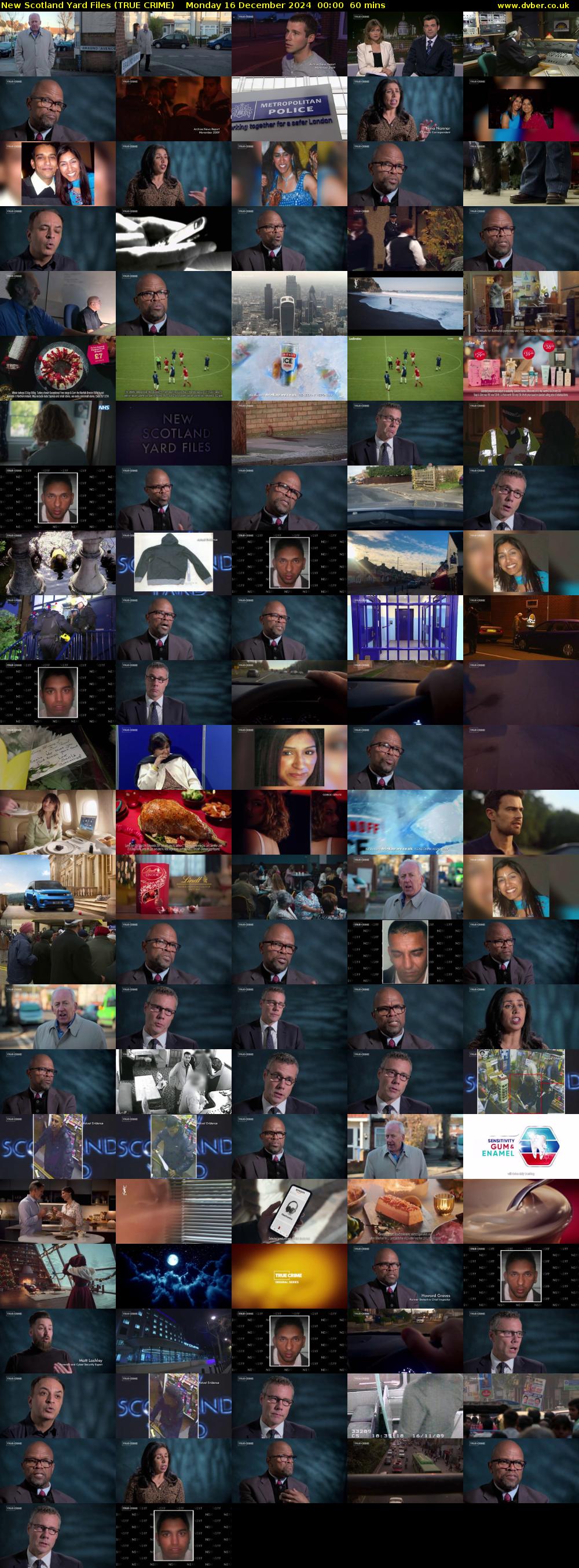 New Scotland Yard Files (TRUE CRIME) Monday 16 December 2024 00:00 - 01:00