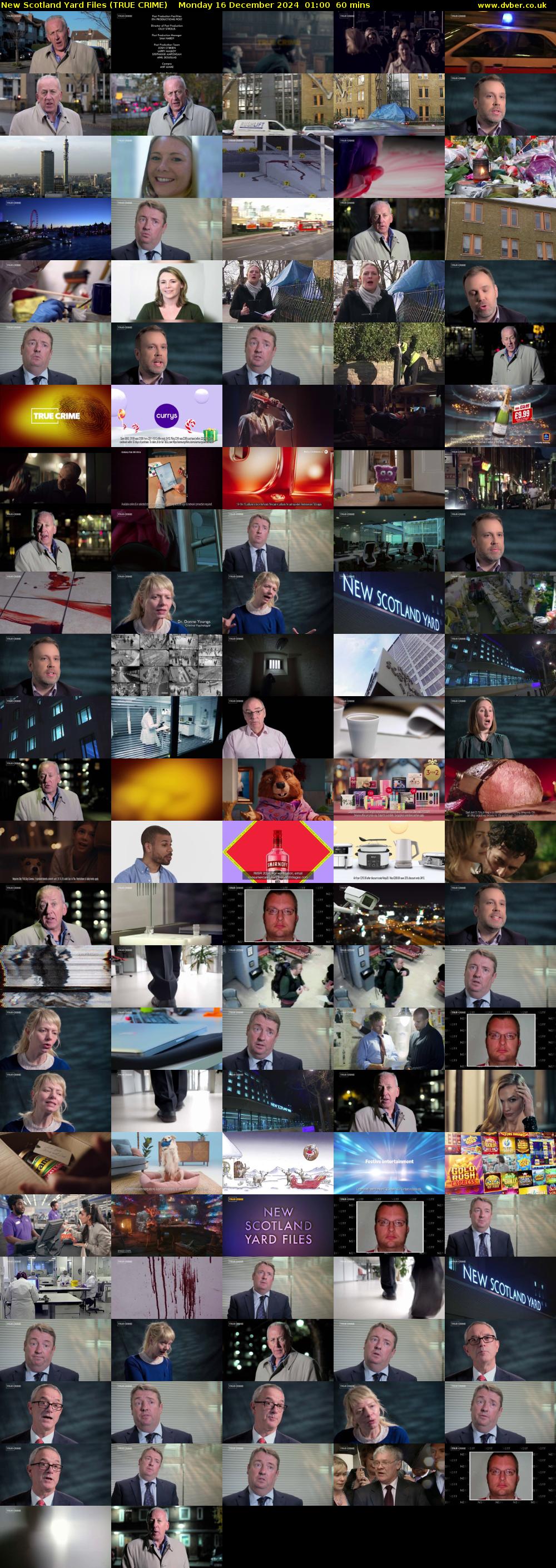 New Scotland Yard Files (TRUE CRIME) Monday 16 December 2024 01:00 - 02:00
