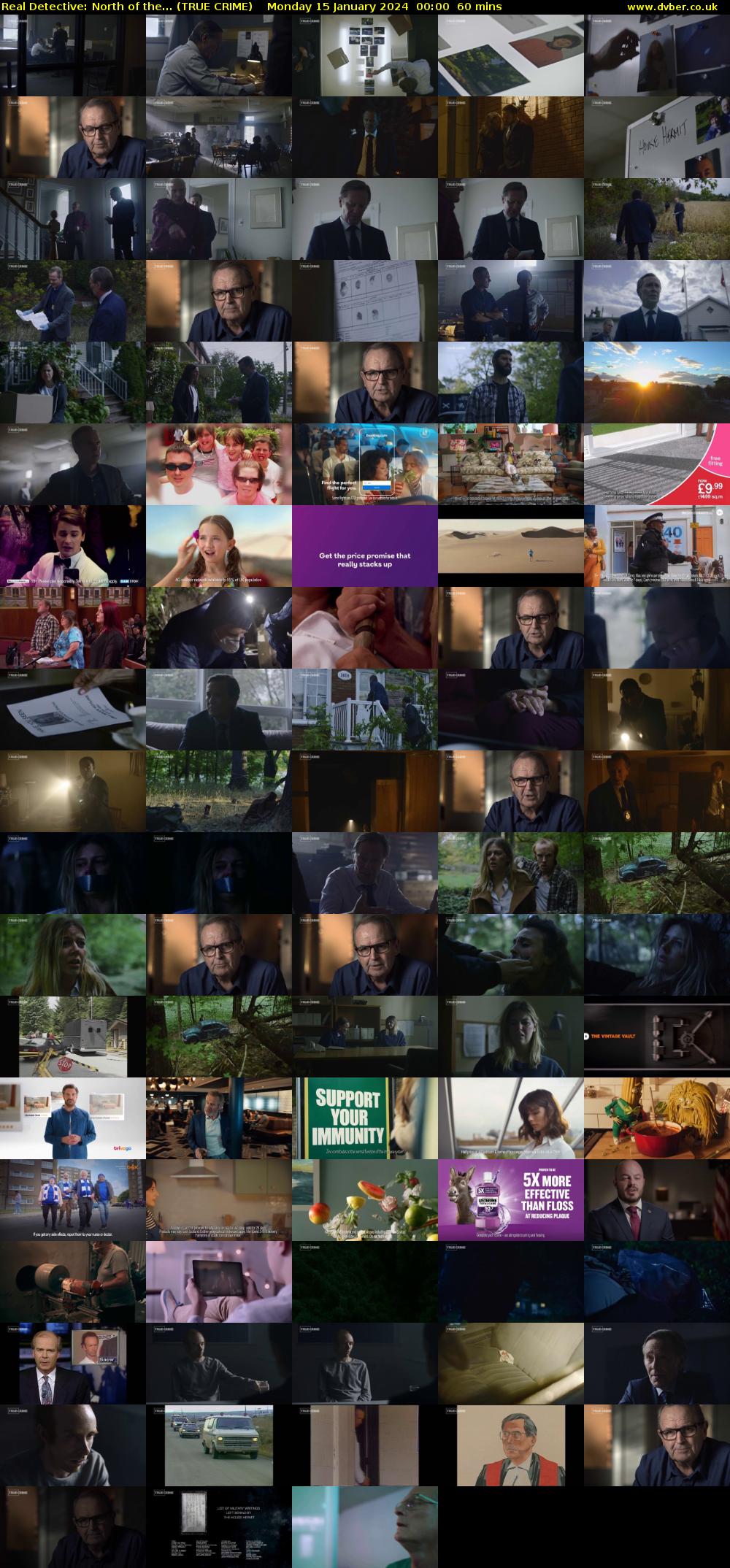 Real Detective: North of the... (TRUE CRIME) Monday 15 January 2024 00:00 - 01:00