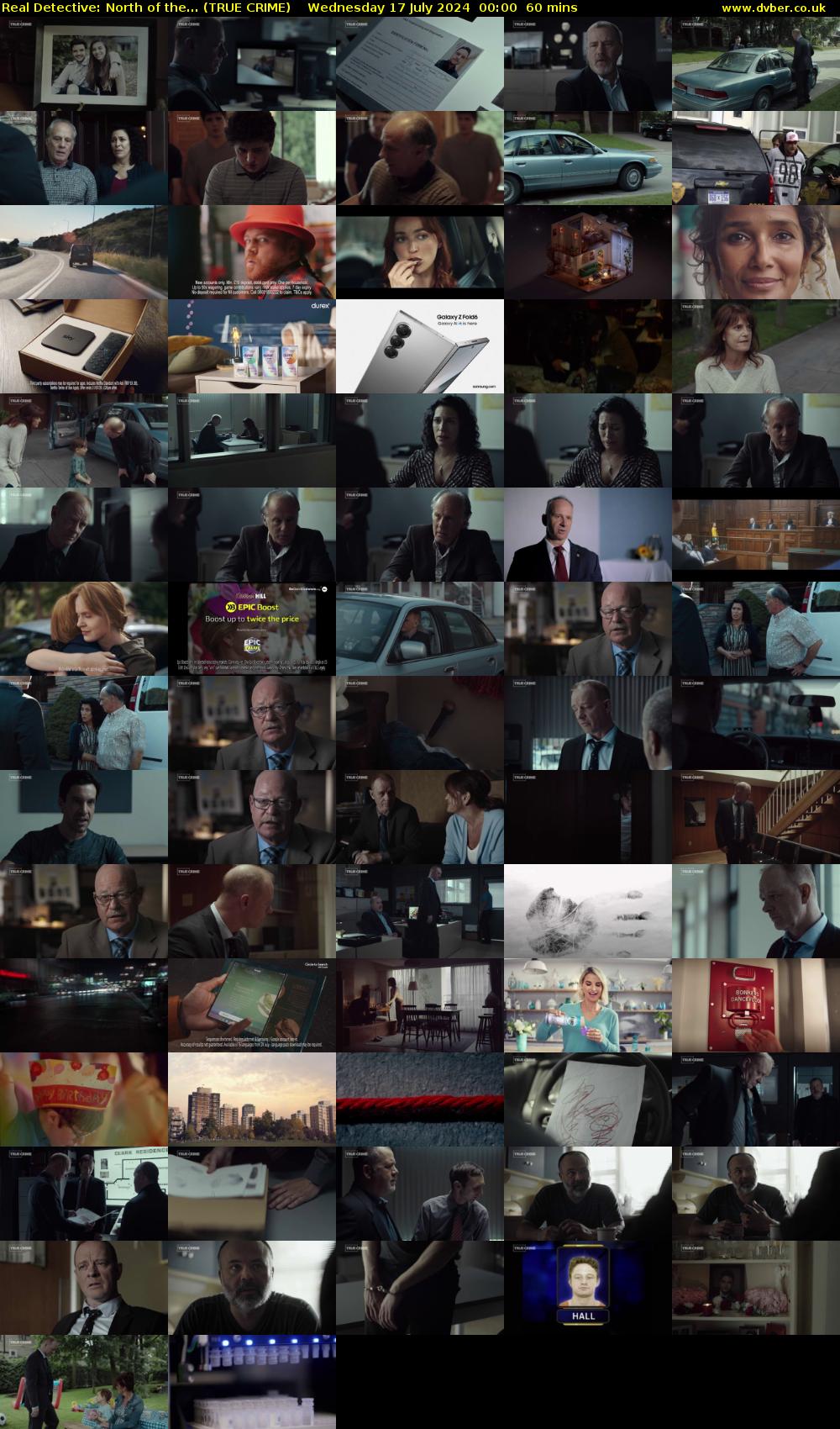 Real Detective: North of the... (TRUE CRIME) Wednesday 17 July 2024 00:00 - 01:00