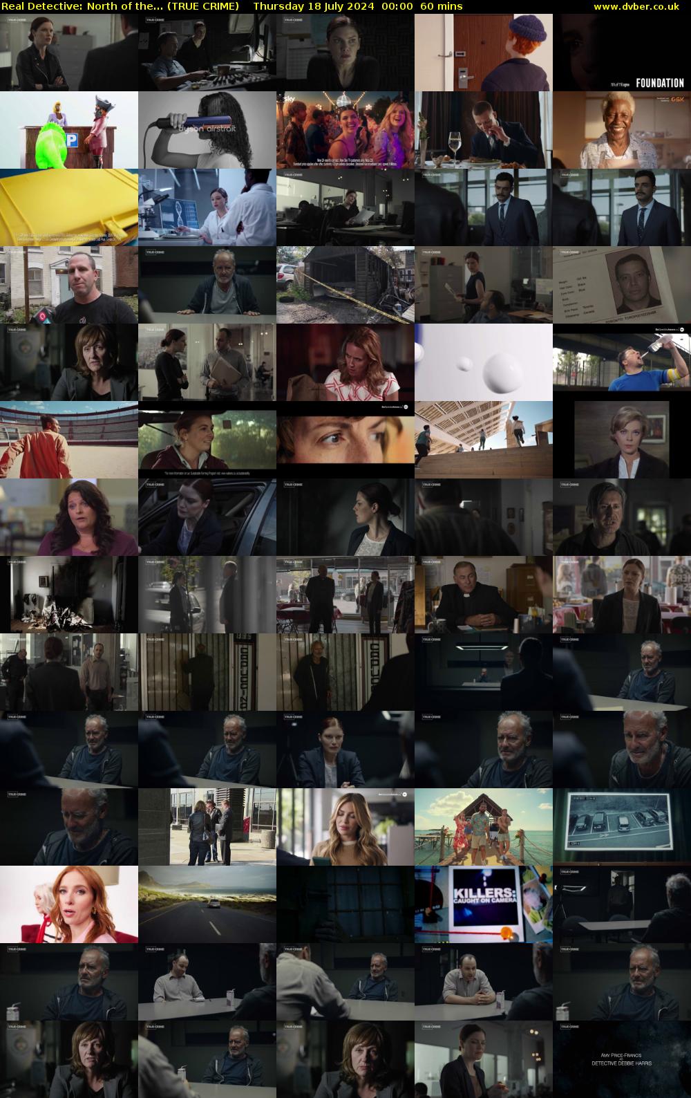 Real Detective: North of the... (TRUE CRIME) Thursday 18 July 2024 00:00 - 01:00