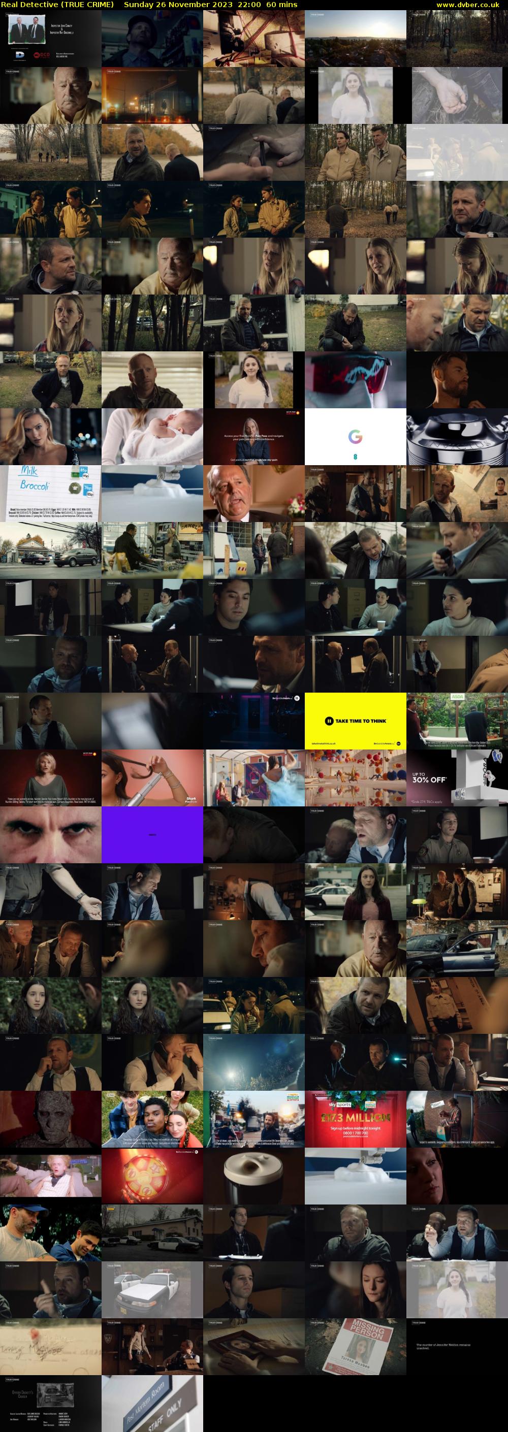 Real Detective (TRUE CRIME) Sunday 26 November 2023 22:00 - 23:00