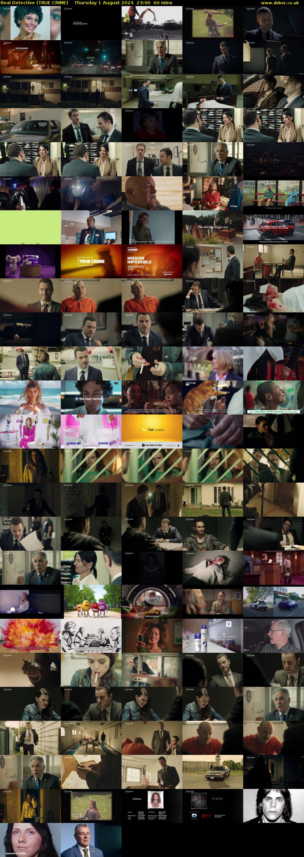 Real Detective (TRUE CRIME) Thursday 1 August 2024 23:00 - 00:00