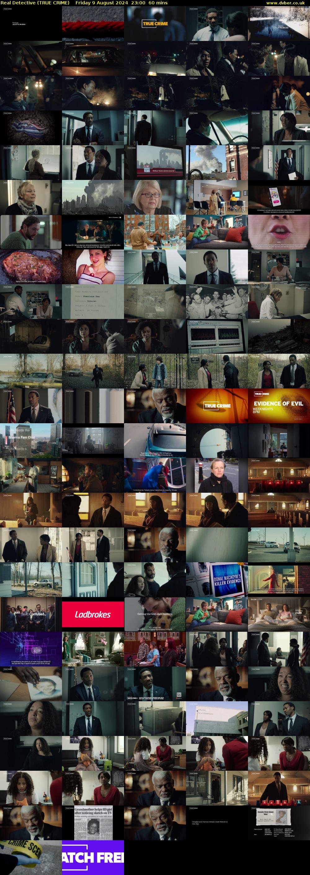 Real Detective (TRUE CRIME) Friday 9 August 2024 23:00 - 00:00