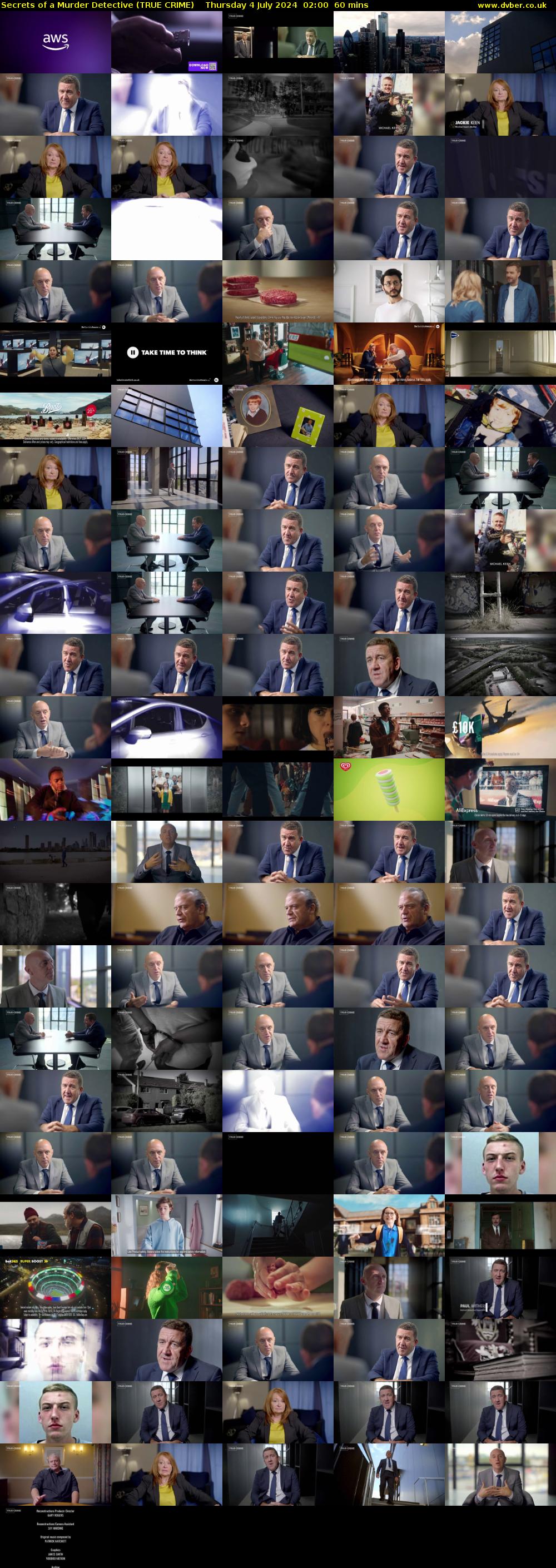 Secrets of a Murder Detective (TRUE CRIME) Thursday 4 July 2024 02:00 - 03:00