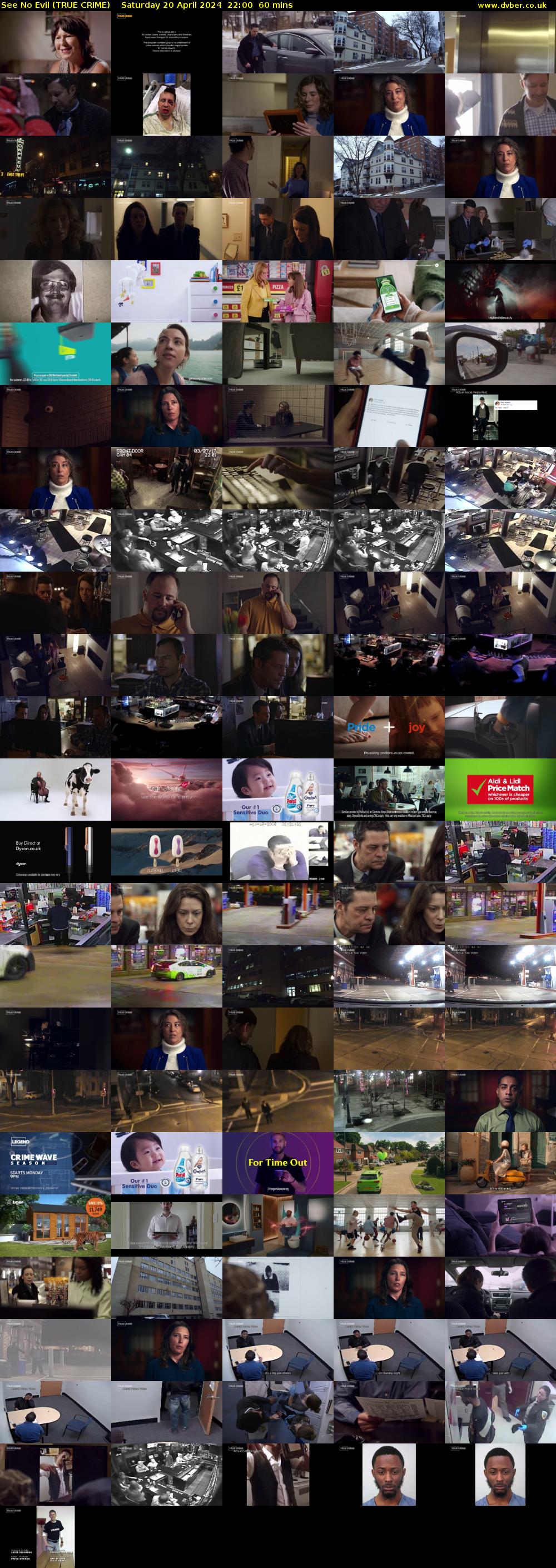 See No Evil (TRUE CRIME) Saturday 20 April 2024 22:00 - 23:00