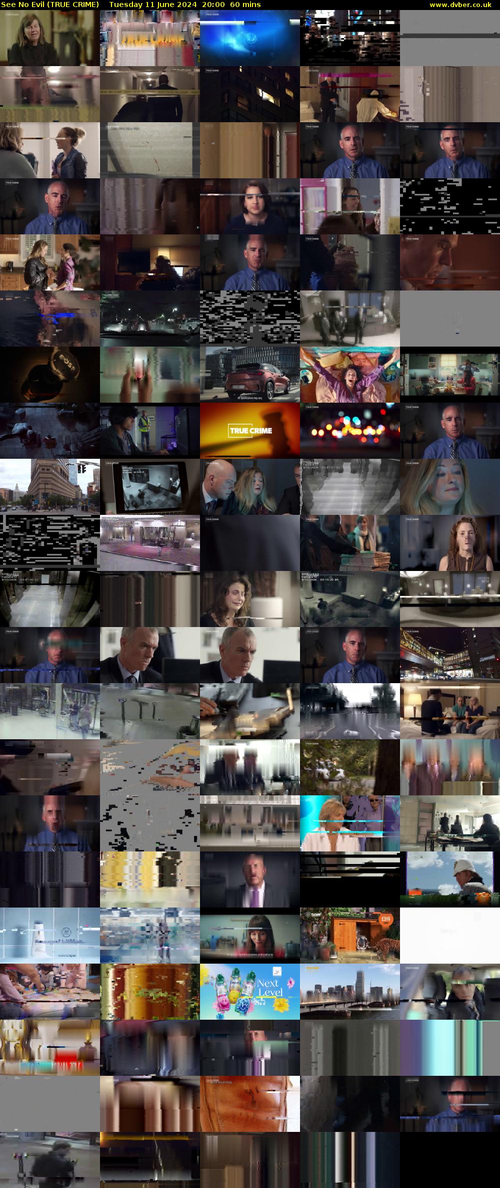 See No Evil (TRUE CRIME) Tuesday 11 June 2024 20:00 - 21:00