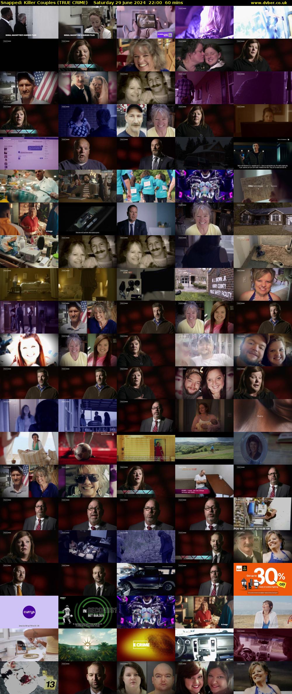 Snapped: Killer Couples (TRUE CRIME) Saturday 29 June 2024 22:00 - 23:00