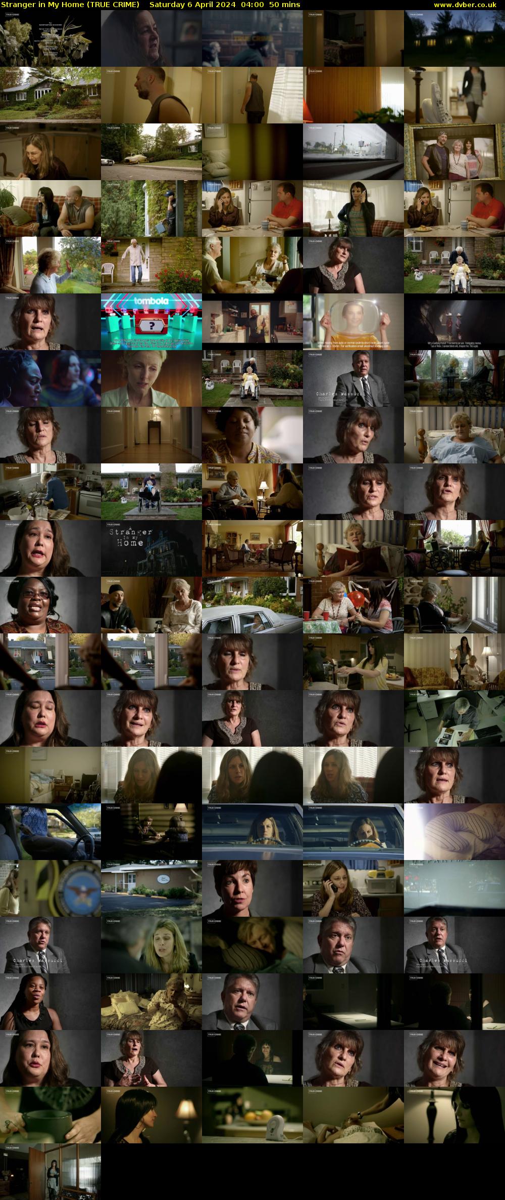 Stranger in My Home (TRUE CRIME) Saturday 6 April 2024 04:00 - 04:50
