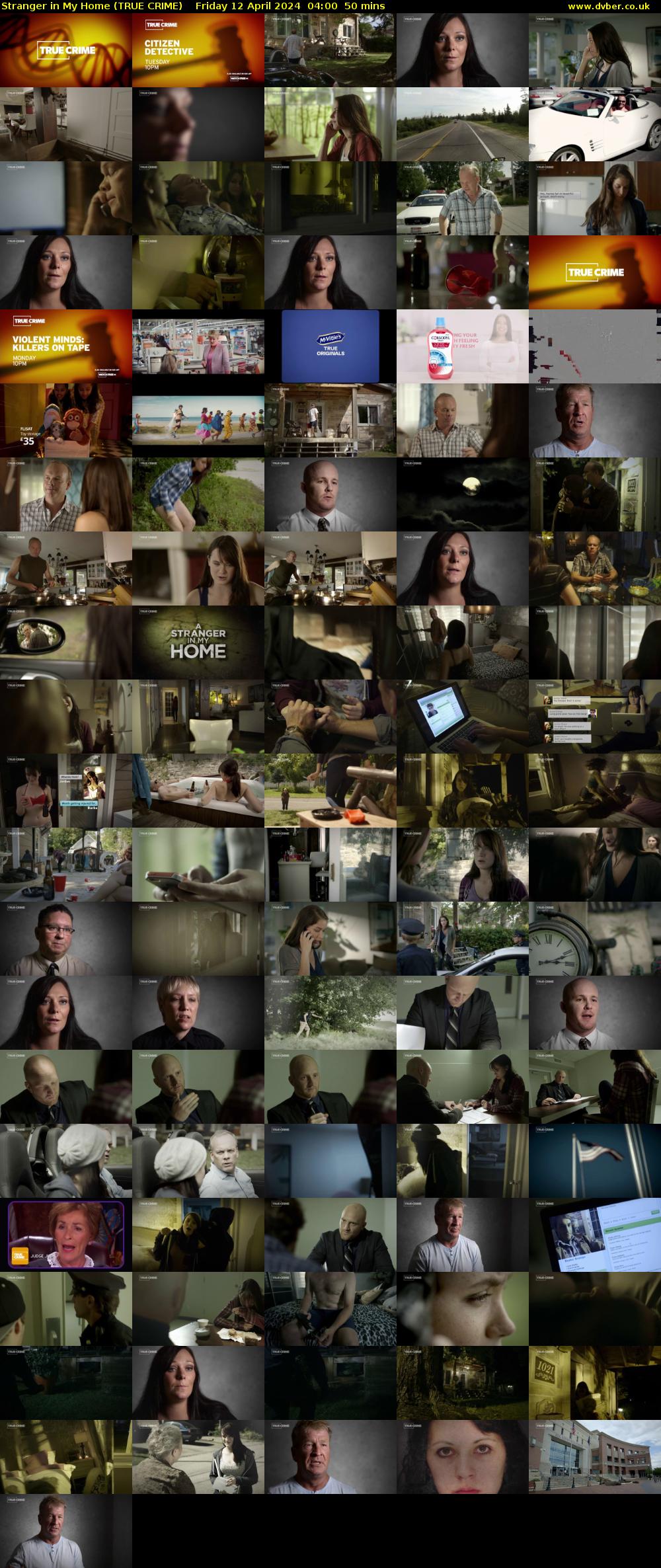 Stranger in My Home (TRUE CRIME) Friday 12 April 2024 04:00 - 04:50