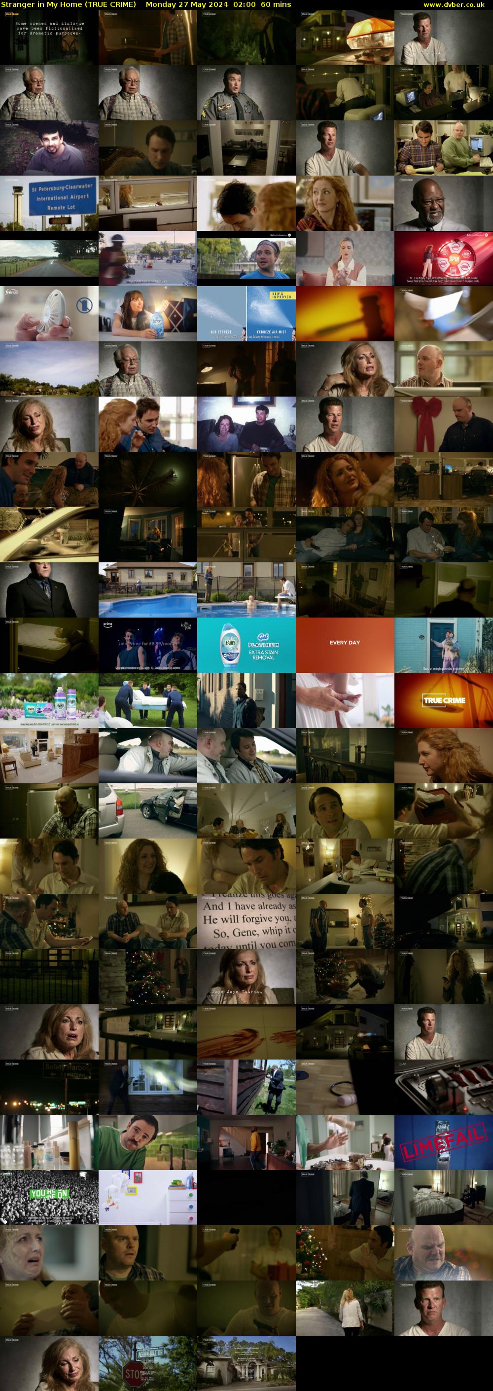 Stranger in My Home (TRUE CRIME) Monday 27 May 2024 02:00 - 03:00