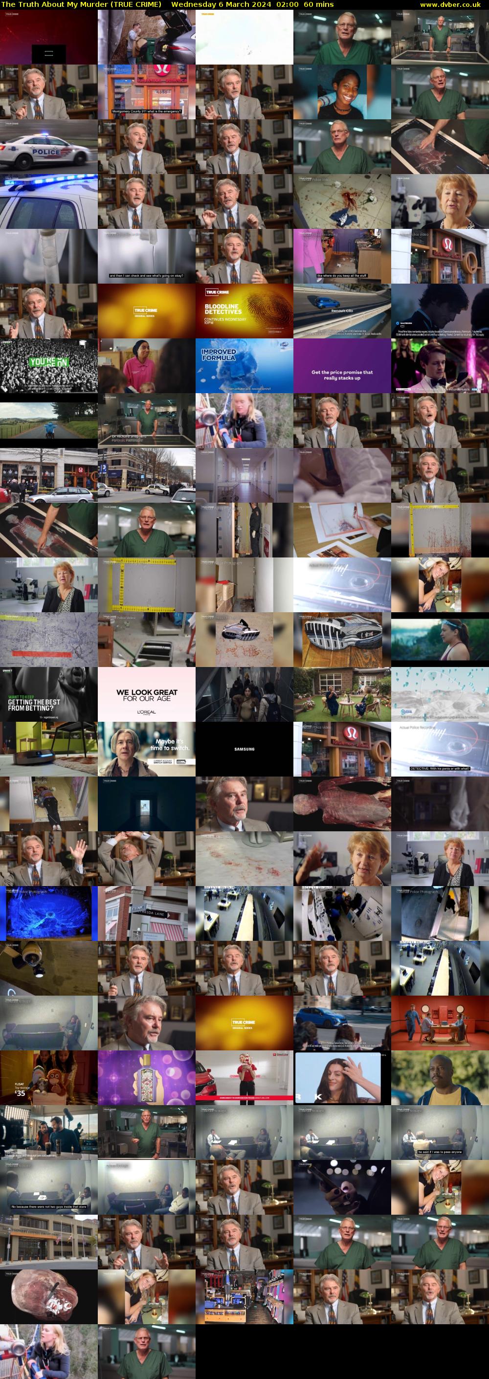 The Truth About My Murder (TRUE CRIME) Wednesday 6 March 2024 02:00 - 03:00