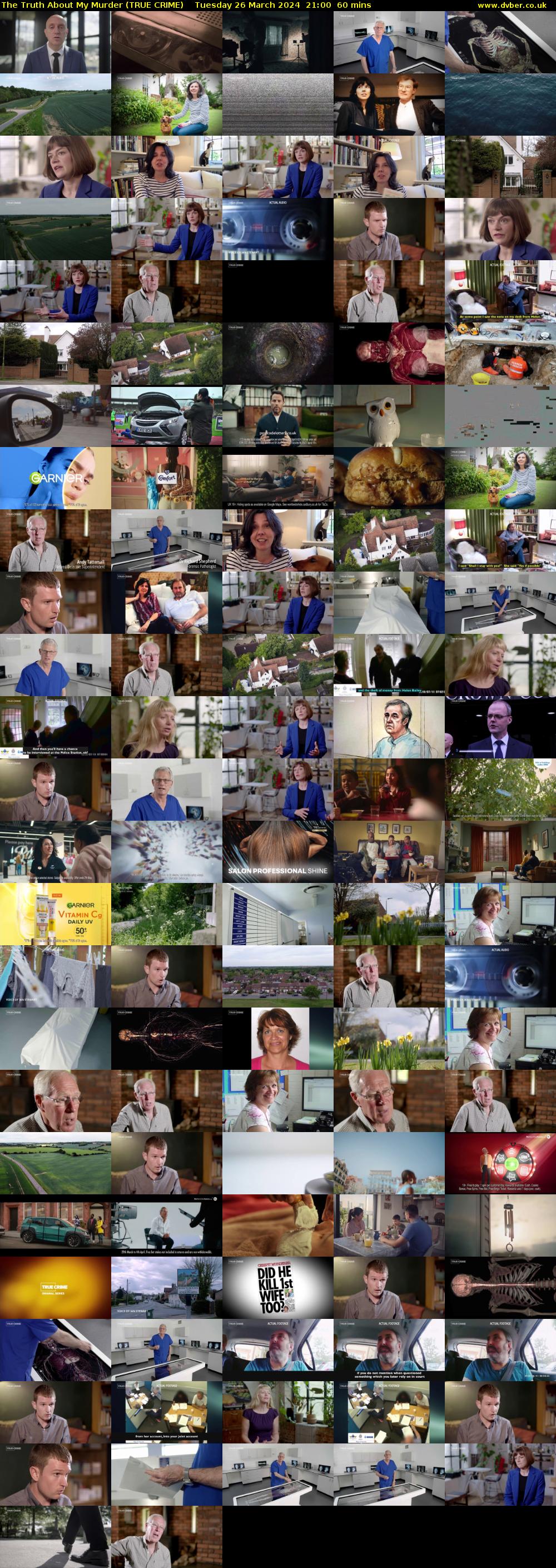 The Truth About My Murder (TRUE CRIME) Tuesday 26 March 2024 21:00 - 22:00