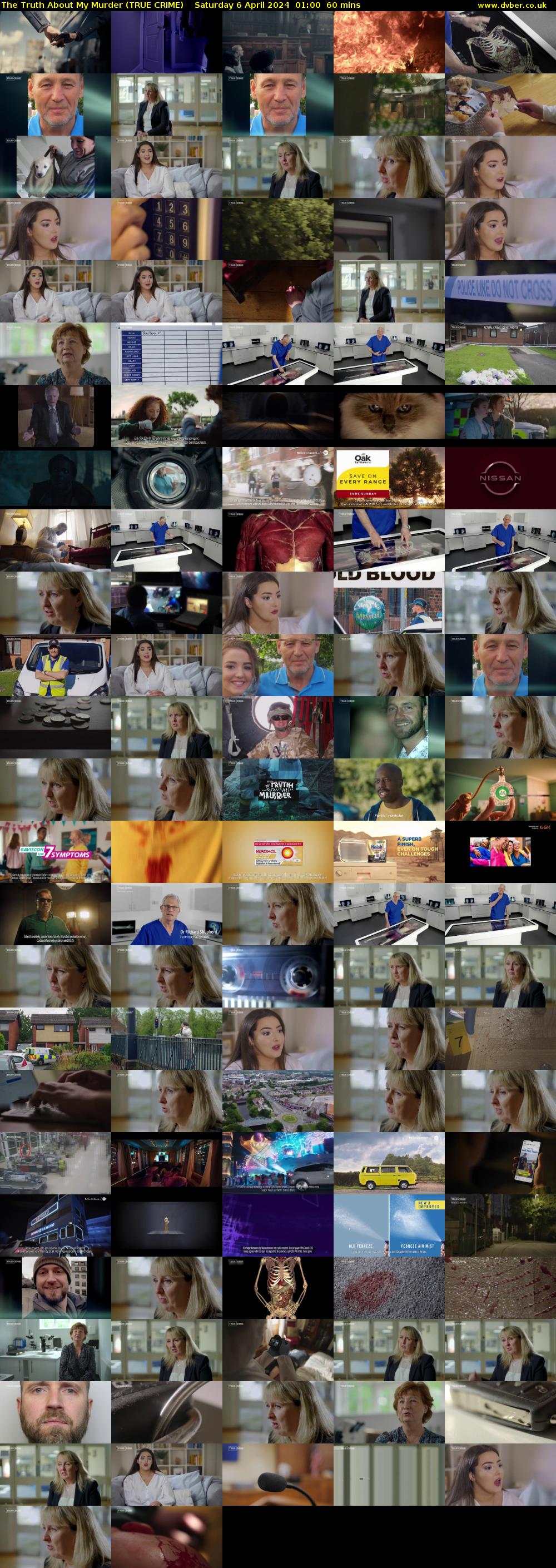 The Truth About My Murder (TRUE CRIME) Saturday 6 April 2024 01:00 - 02:00