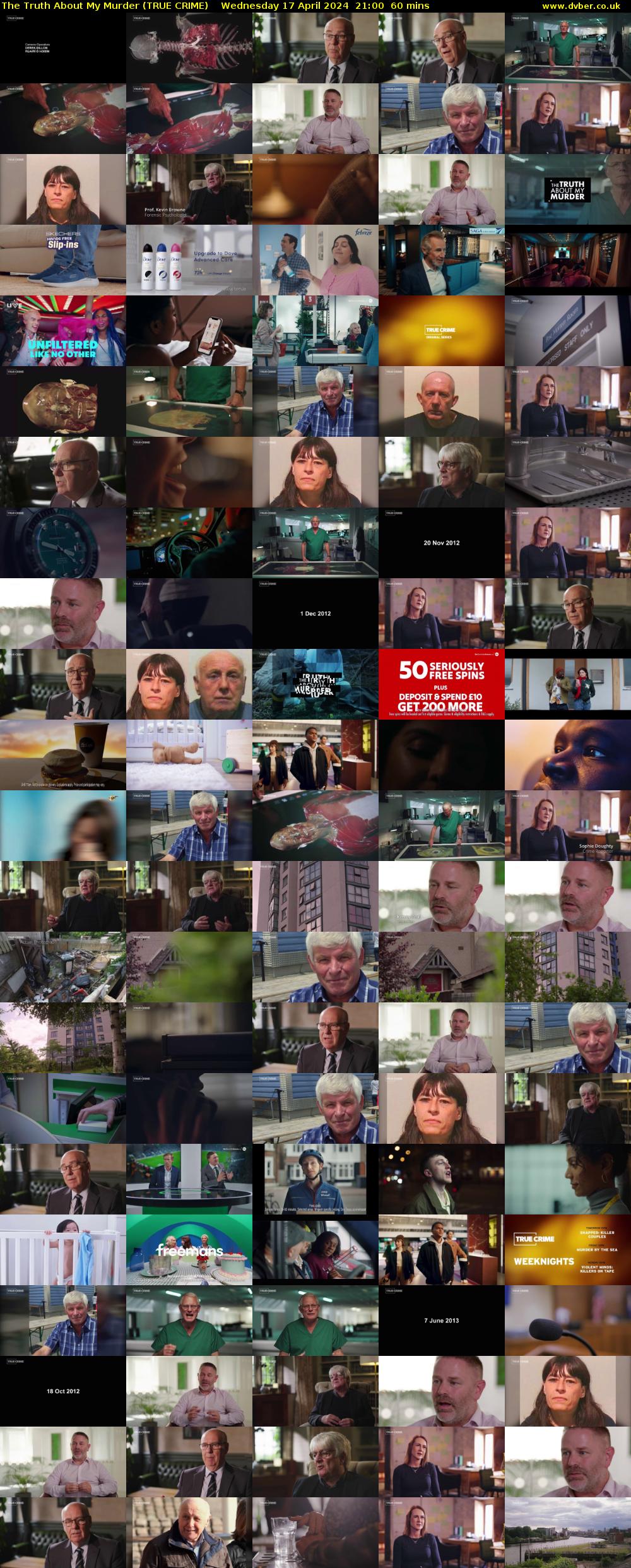 The Truth About My Murder (TRUE CRIME) Wednesday 17 April 2024 21:00 - 22:00