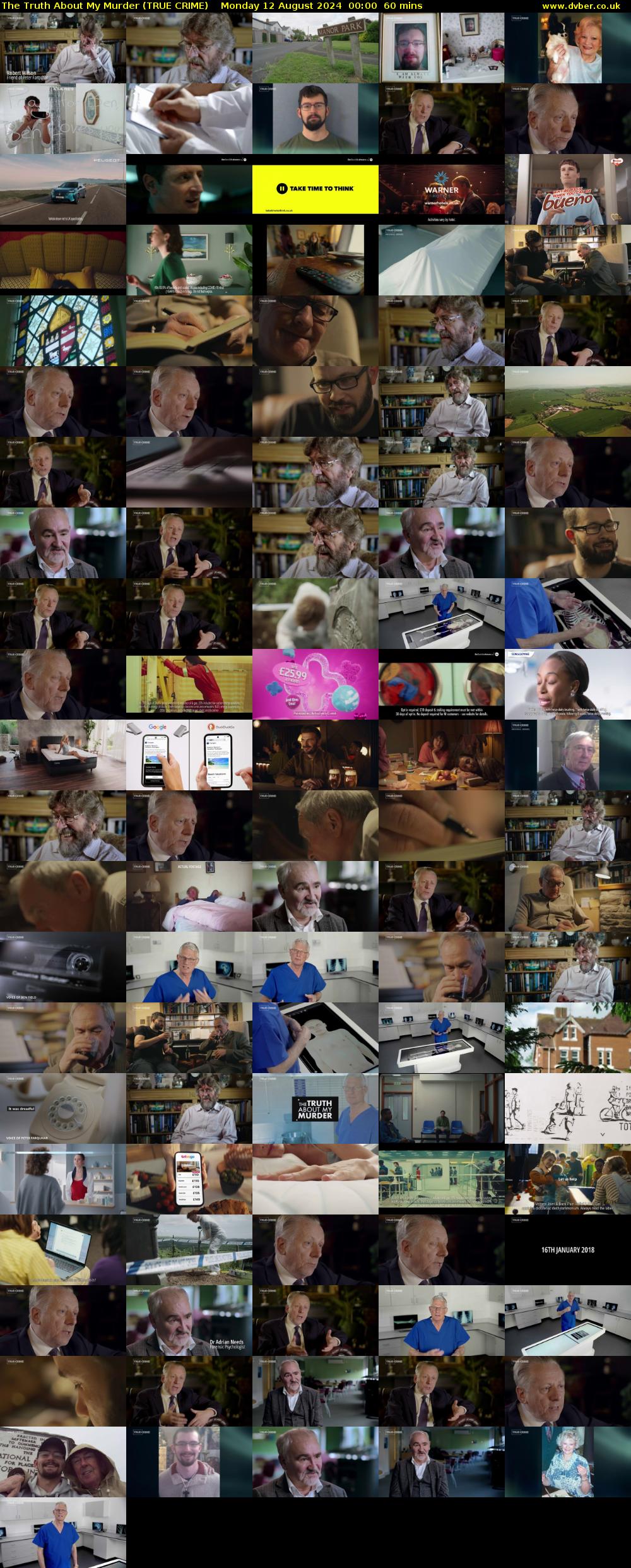 The Truth About My Murder (TRUE CRIME) Monday 12 August 2024 00:00 - 01:00