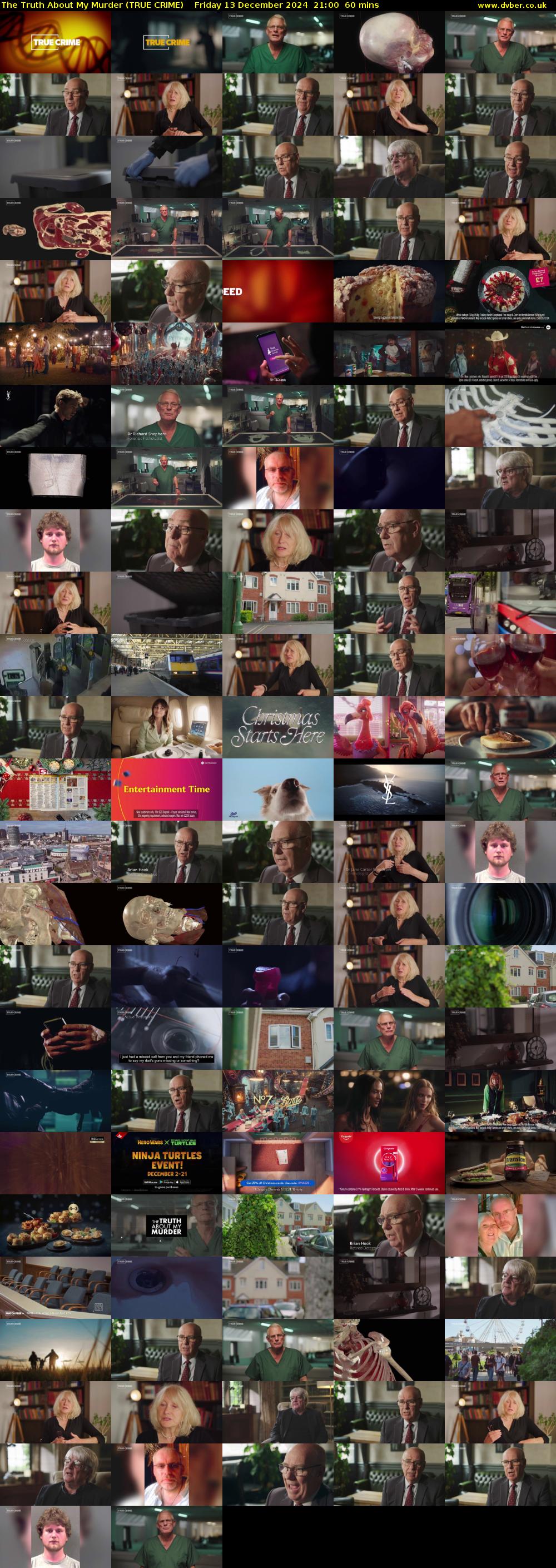 The Truth About My Murder (TRUE CRIME) Friday 13 December 2024 21:00 - 22:00