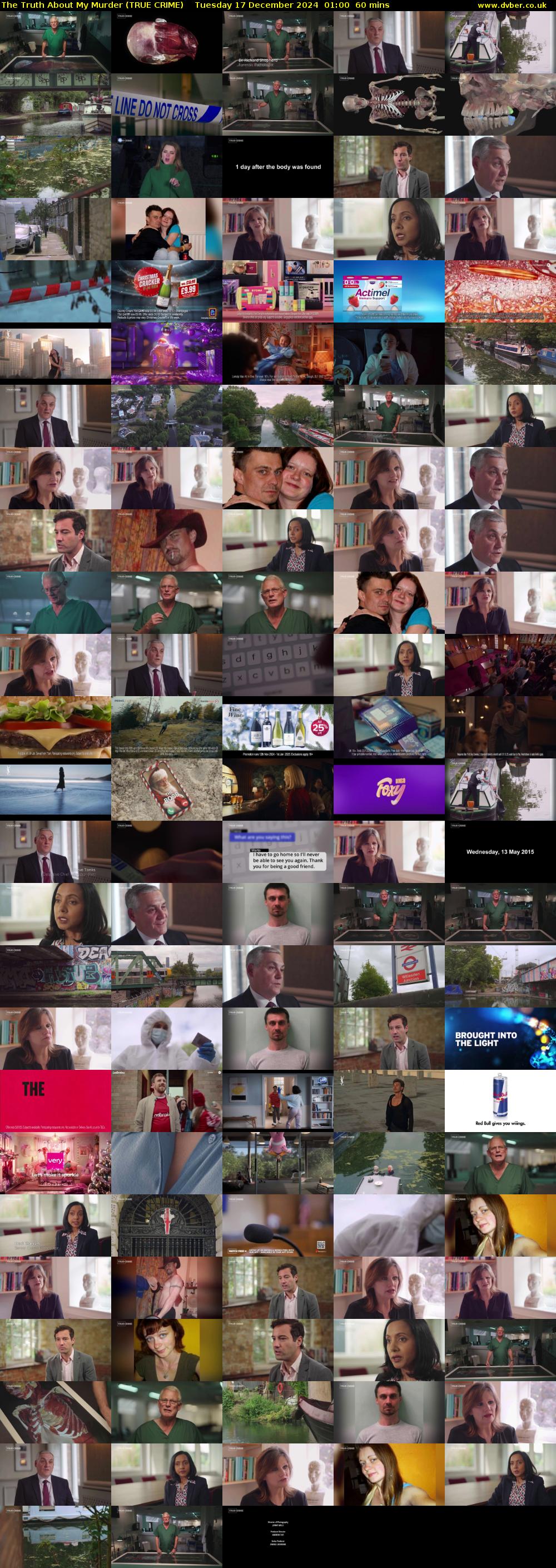 The Truth About My Murder (TRUE CRIME) Tuesday 17 December 2024 01:00 - 02:00