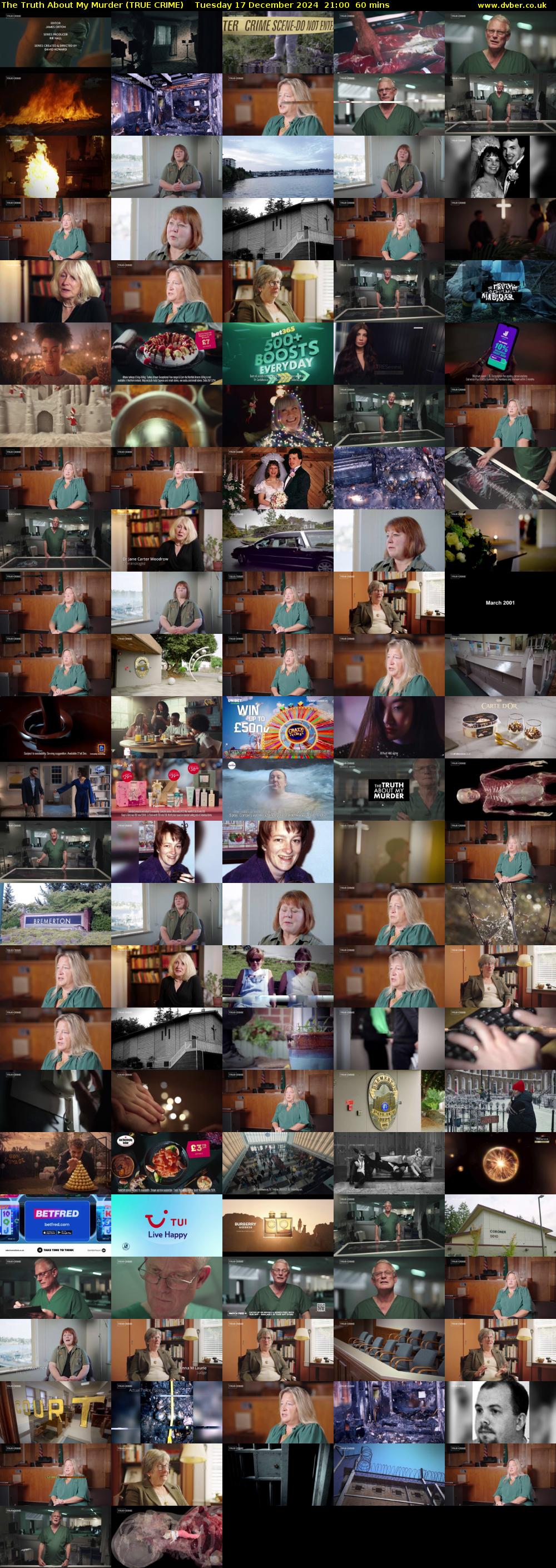 The Truth About My Murder (TRUE CRIME) Tuesday 17 December 2024 21:00 - 22:00