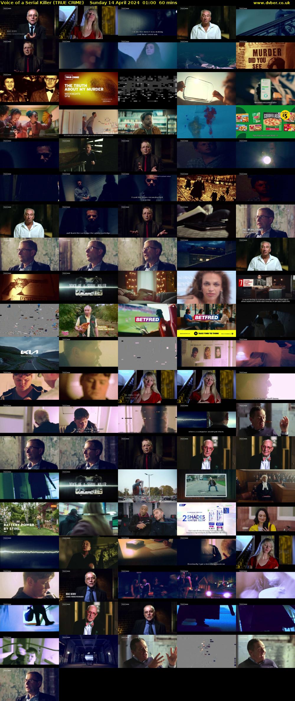 Voice of a Serial Killer (TRUE CRIME) Sunday 14 April 2024 01:00 - 02:00