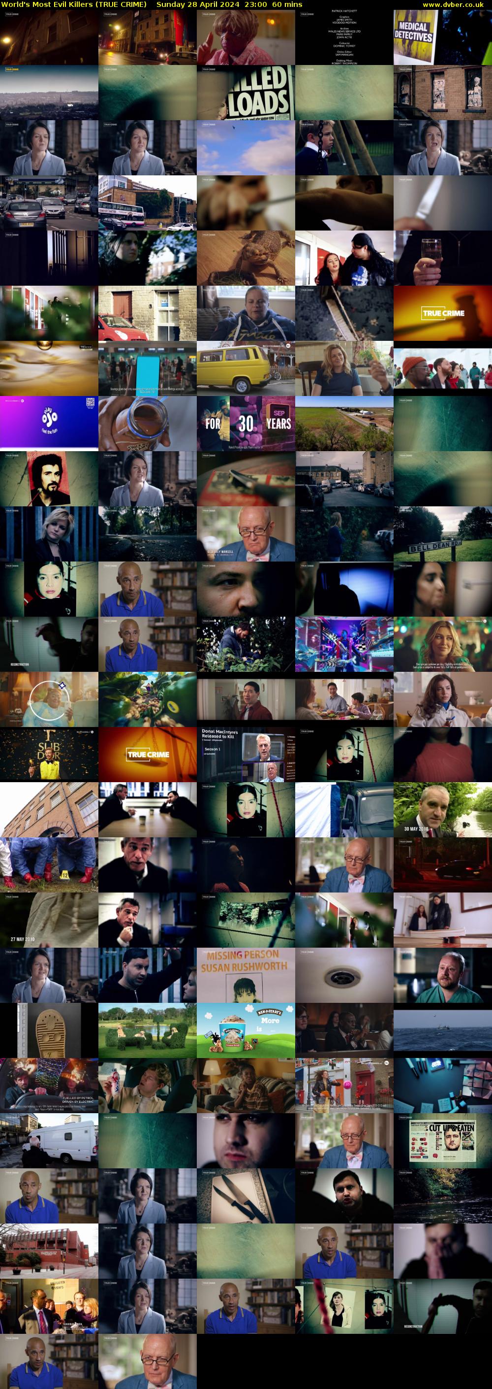 World's Most Evil Killers (TRUE CRIME) Sunday 28 April 2024 23:00 - 00:00
