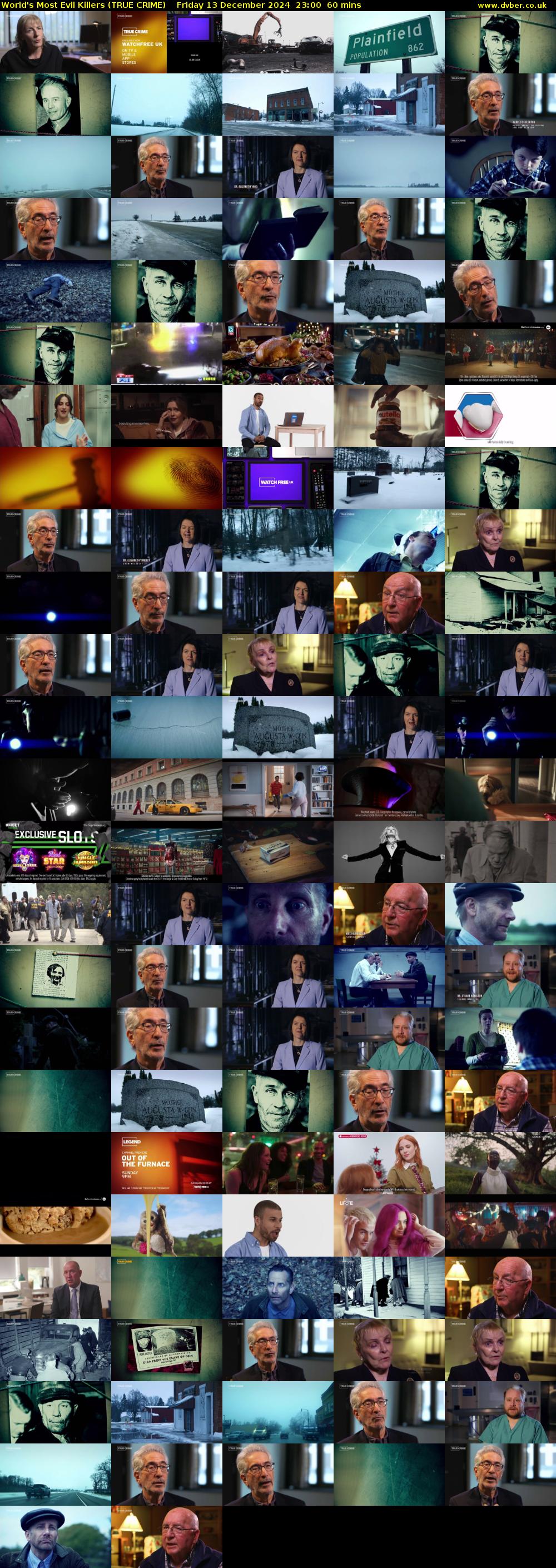 World's Most Evil Killers (TRUE CRIME) Friday 13 December 2024 23:00 - 00:00