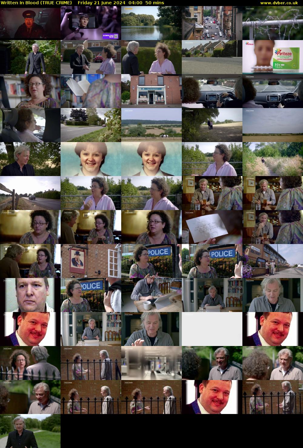 Written In Blood (TRUE CRIME) Friday 21 June 2024 04:00 - 04:50