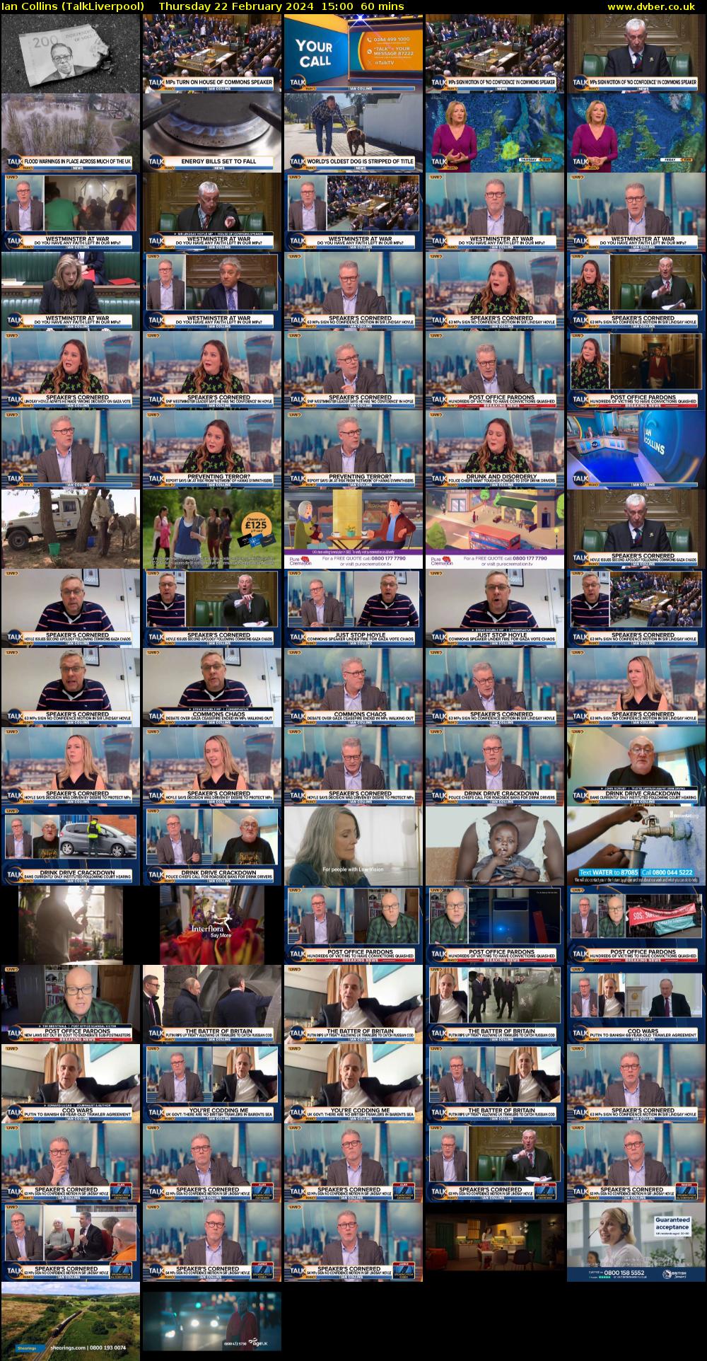 Ian Collins (TalkLiverpool) Thursday 22 February 2024 15:00 - 16:00