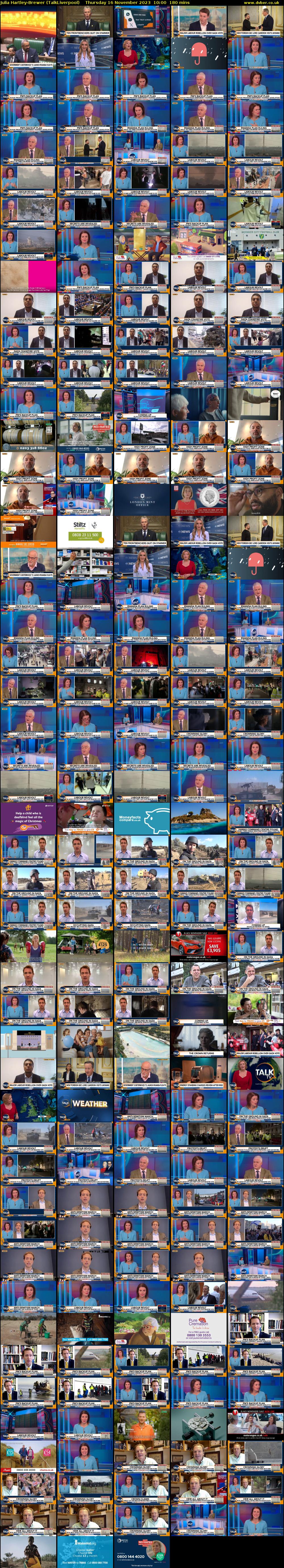 Julia Hartley-Brewer (TalkLiverpool) Thursday 16 November 2023 10:00 - 13:00