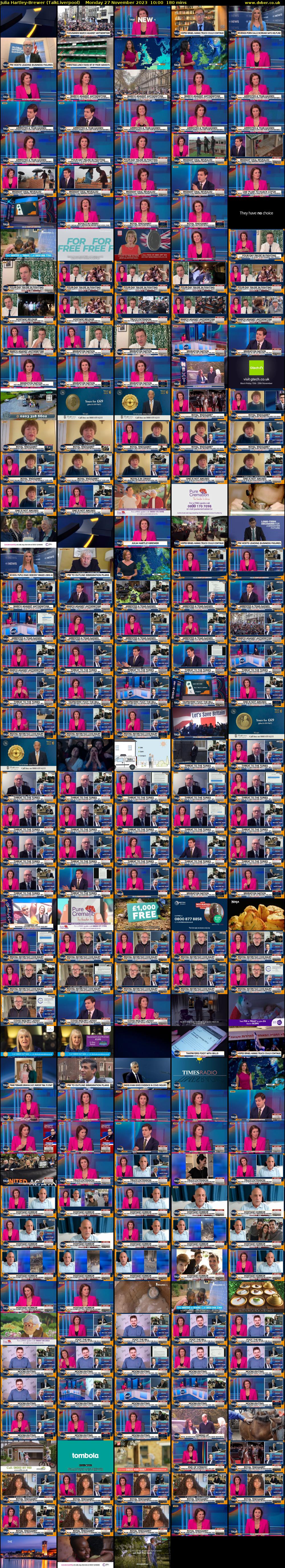 Julia Hartley-Brewer (TalkLiverpool) Monday 27 November 2023 10:00 - 13:00