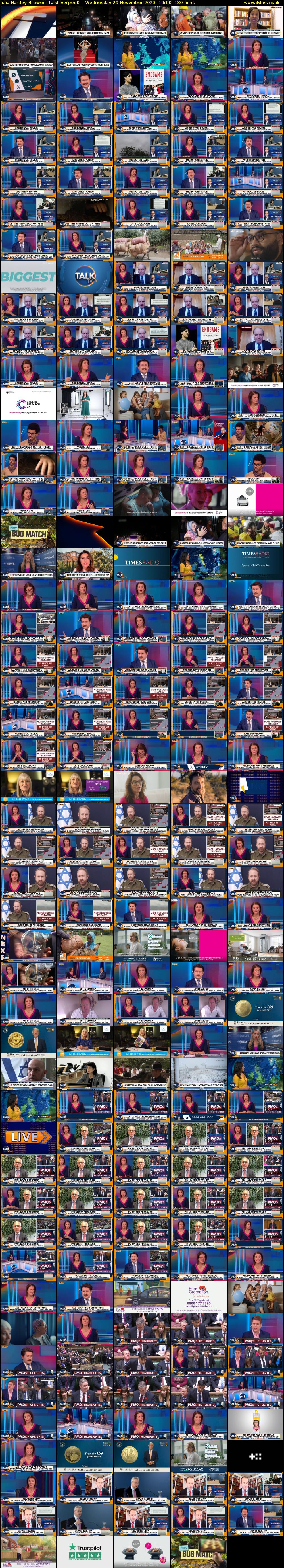 Julia Hartley-Brewer (TalkLiverpool) Wednesday 29 November 2023 10:00 - 13:00