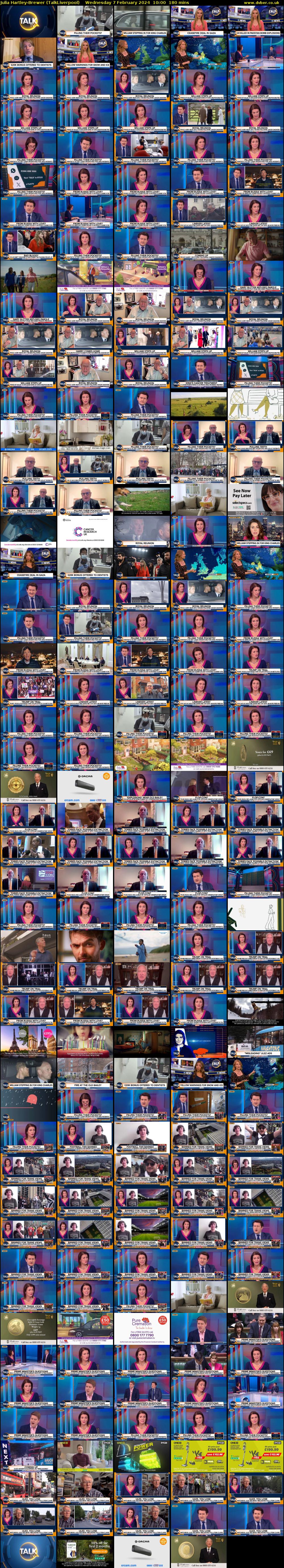 Julia Hartley-Brewer (TalkLiverpool) Wednesday 7 February 2024 10:00 - 13:00