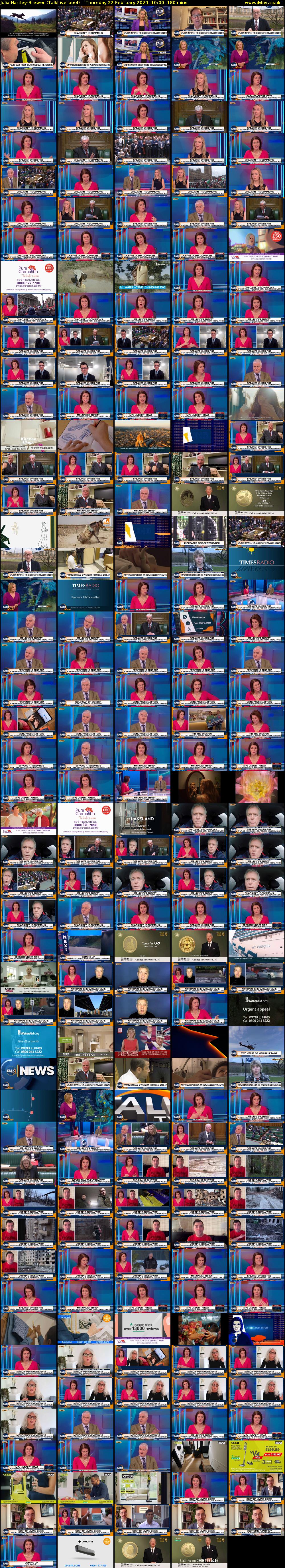 Julia Hartley-Brewer (TalkLiverpool) Thursday 22 February 2024 10:00 - 13:00