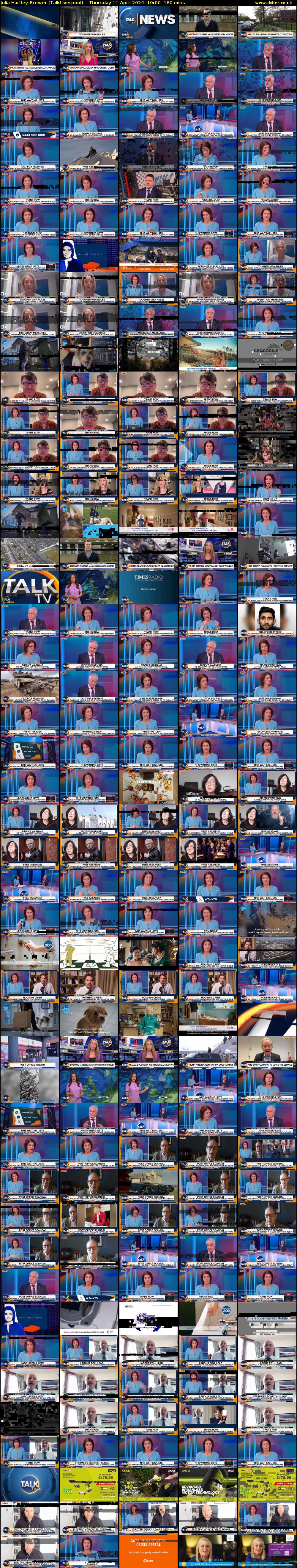 Julia Hartley-Brewer (TalkLiverpool) Thursday 11 April 2024 10:00 - 13:00