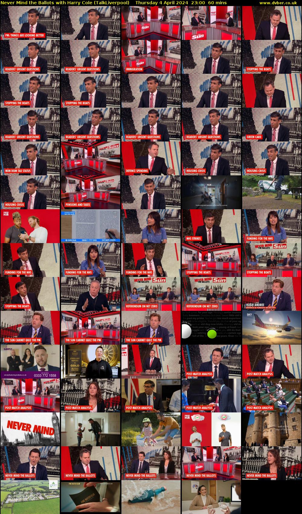 Never Mind the Ballots with Harry Cole (TalkLiverpool) Thursday 4 April 2024 23:00 - 00:00