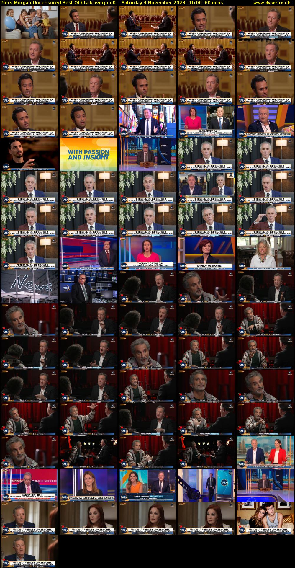 Piers Morgan Uncensored Best Of (TalkLiverpool) Saturday 4 November 2023 01:00 - 02:00