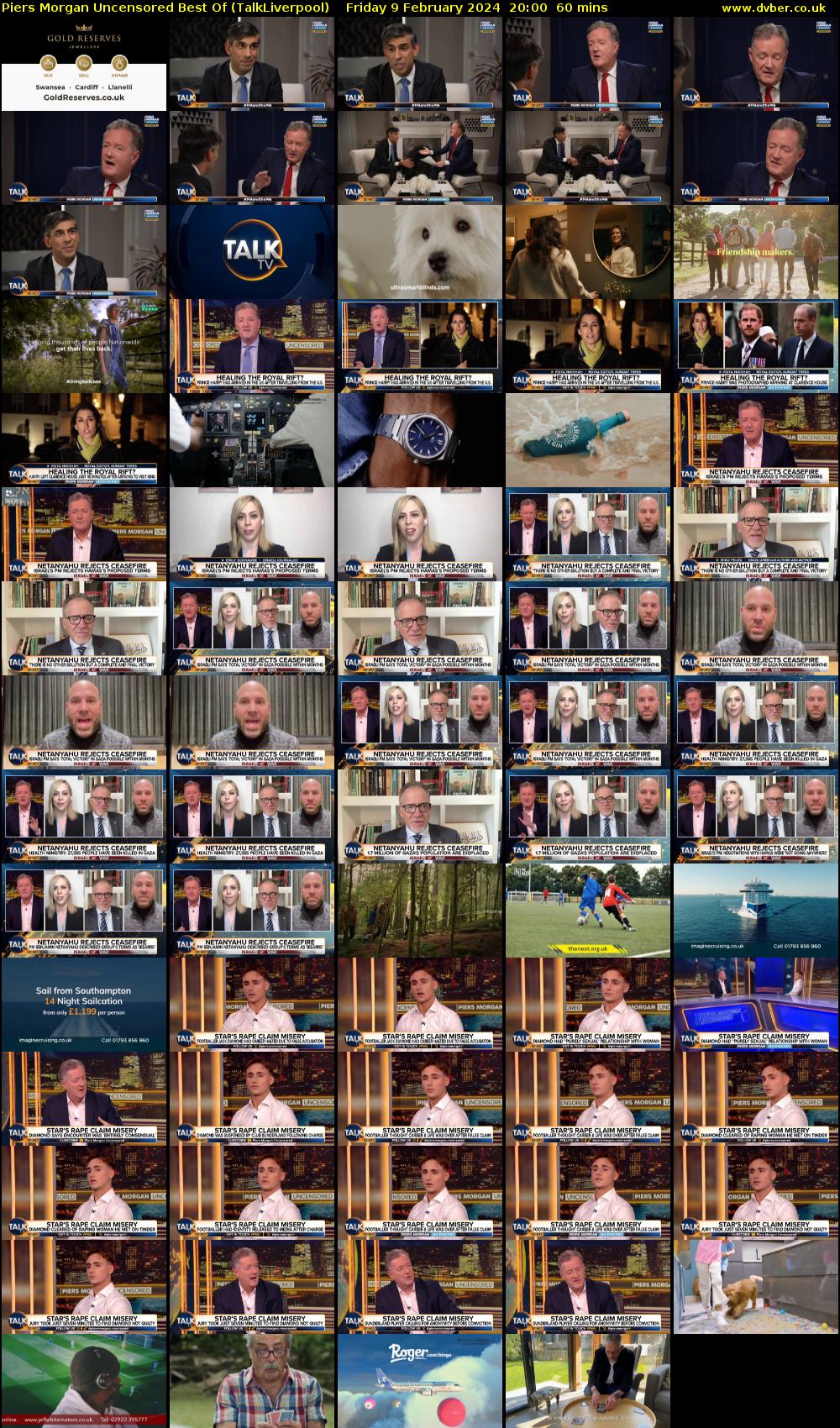 Piers Morgan Uncensored Best Of (TalkLiverpool) Friday 9 February 2024 20:00 - 21:00