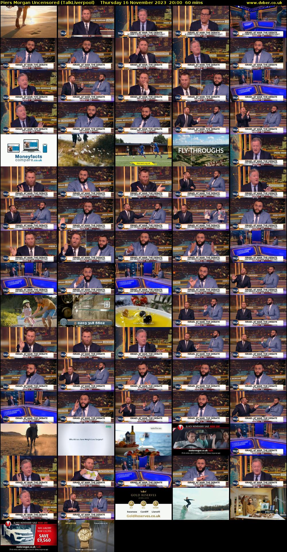 Piers Morgan Uncensored (TalkLiverpool) Thursday 16 November 2023 20:00 - 21:00