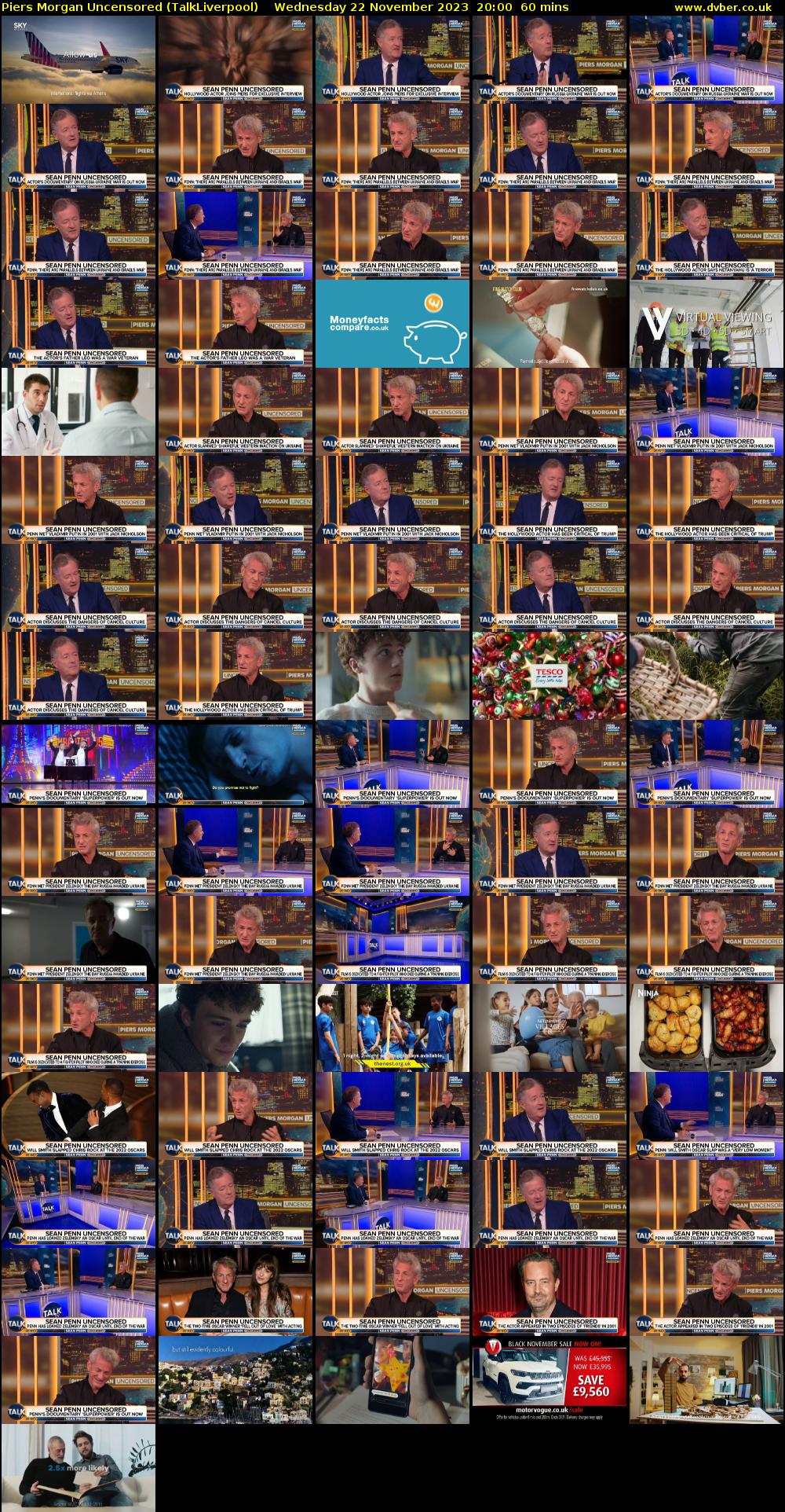 Piers Morgan Uncensored (TalkLiverpool) Wednesday 22 November 2023 20:00 - 21:00