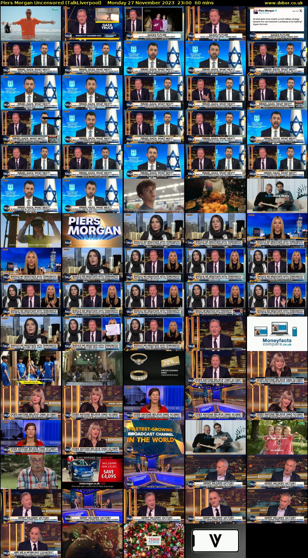Piers Morgan Uncensored (TalkLiverpool) Monday 27 November 2023 23:00 - 00:00