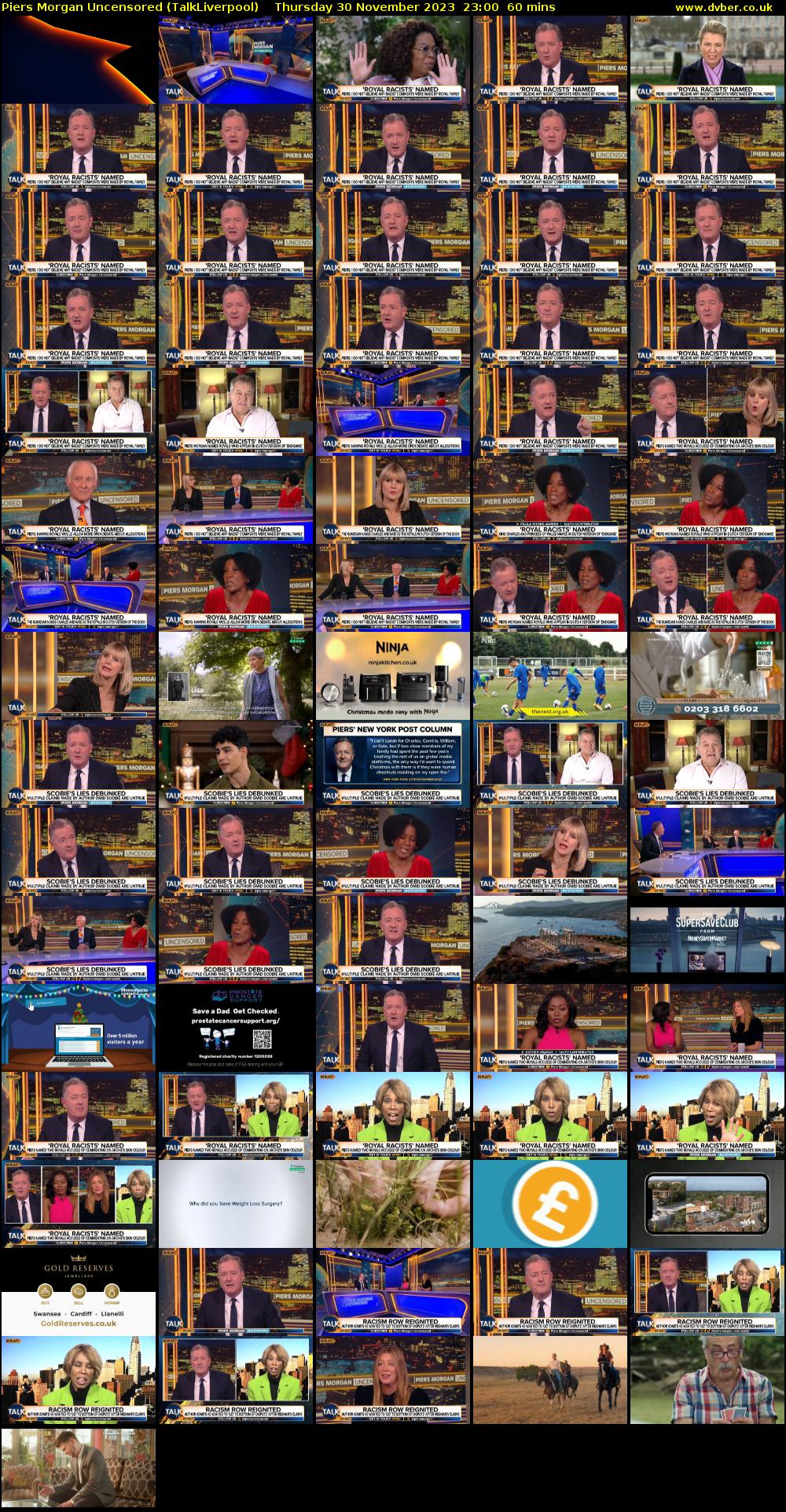 Piers Morgan Uncensored (TalkLiverpool) Thursday 30 November 2023 23:00 - 00:00