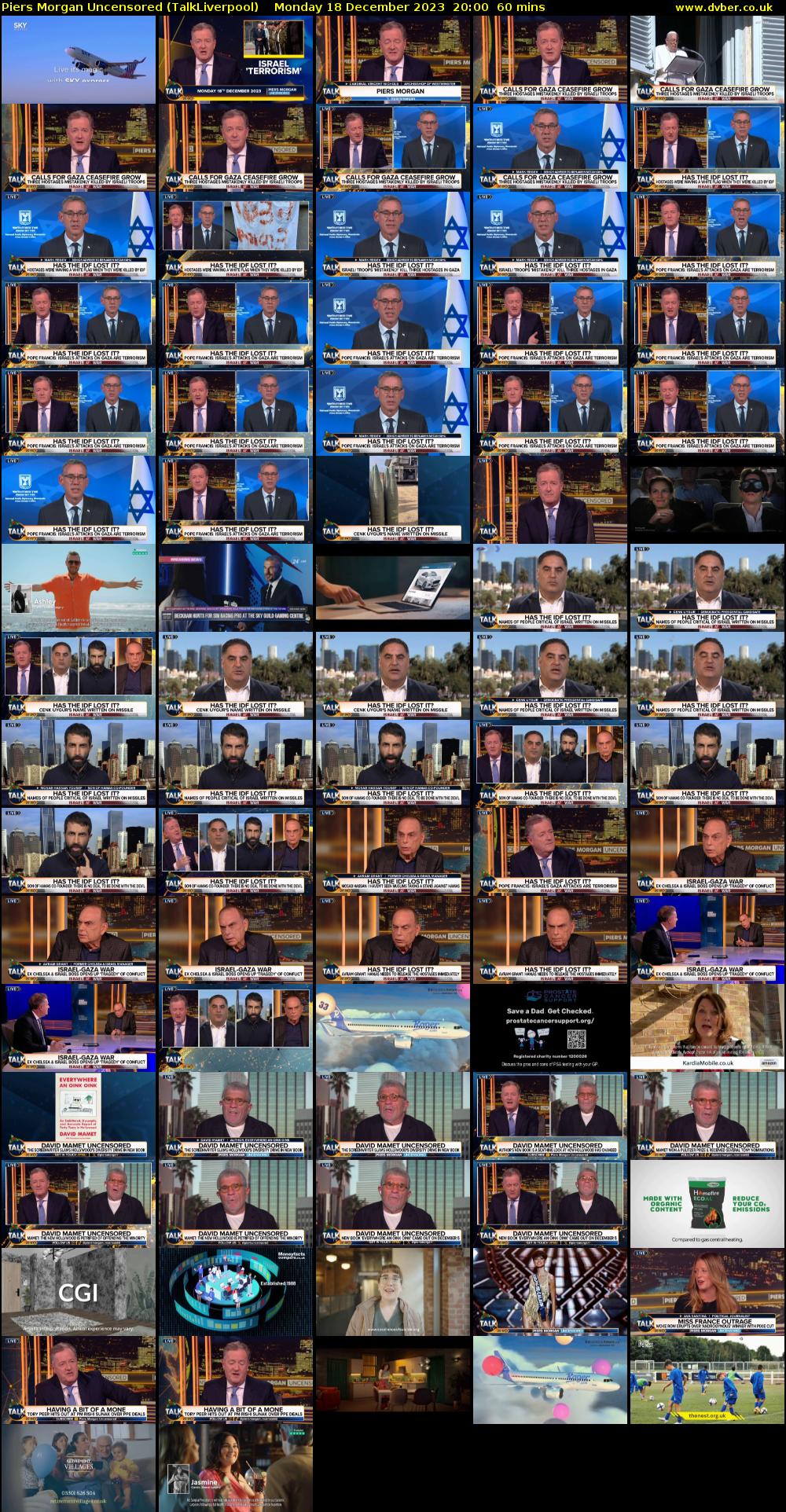 Piers Morgan Uncensored (TalkLiverpool) Monday 18 December 2023 20:00 - 21:00